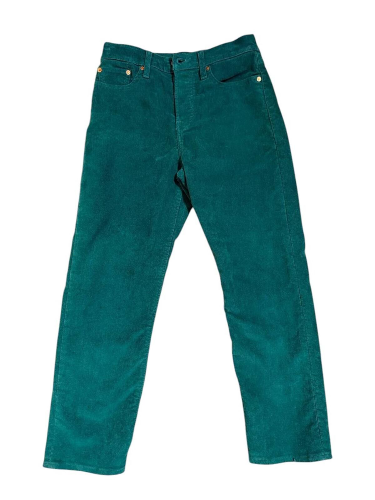 Other Levi's Premium Straight Corduroy Pants Green Size 28 Size US 28 / EU 44 - 1 Thumbnail