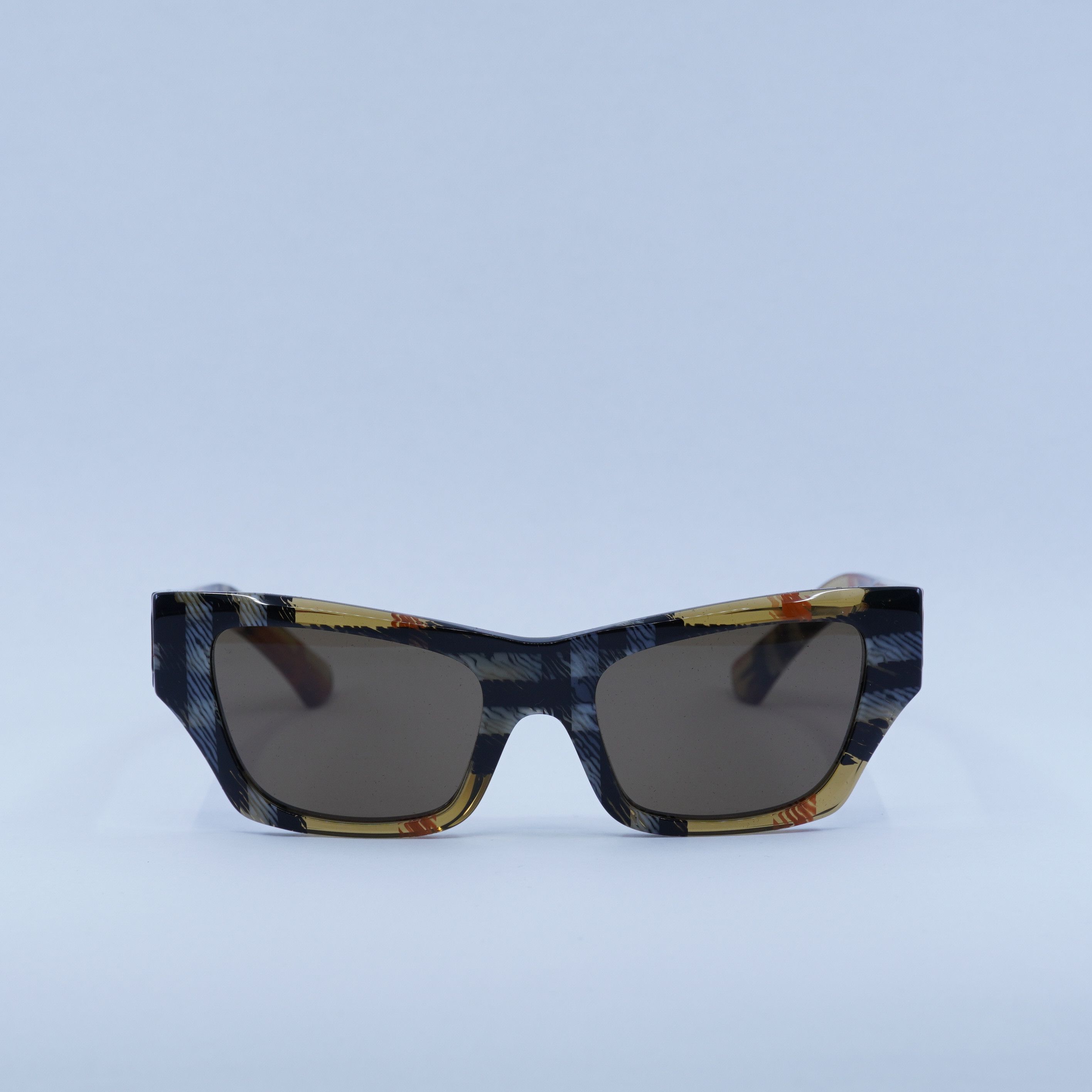 Burberry Burberry BE4441U 414673 Sunglasses Sand Rectangle Frame Size ONE SIZE - 6 Thumbnail