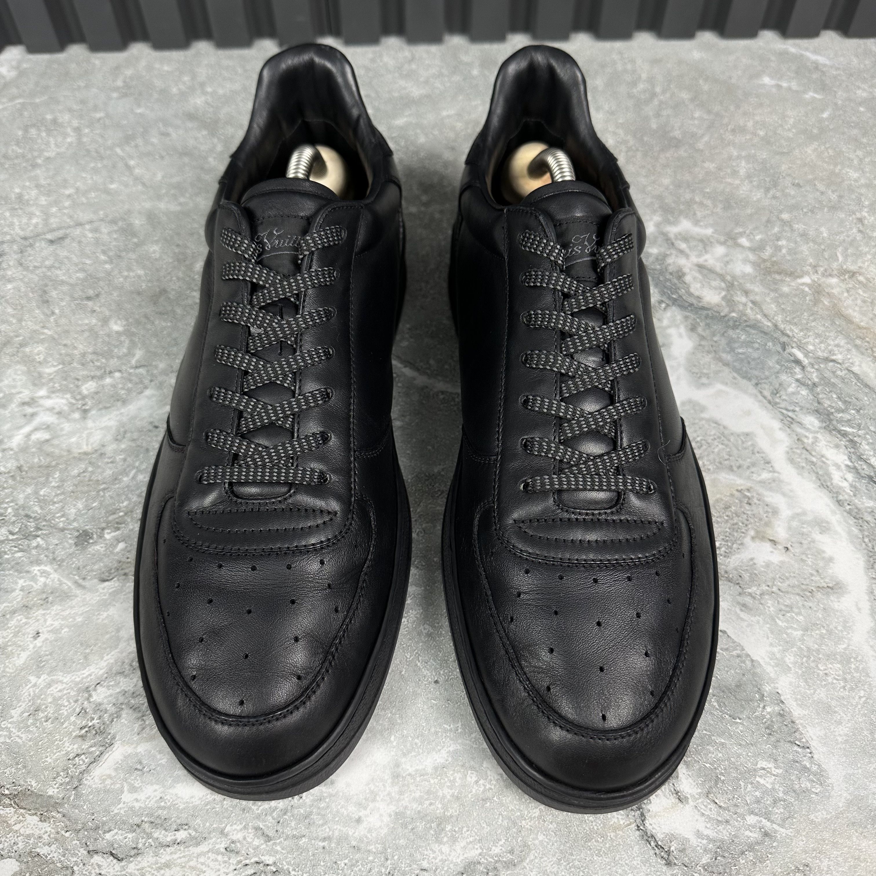 Louis Vuitton Louis Vuitton Rivoli Sneaker Leather Monogram Canva Size US 8.5 / EU 41-42 - 6 Thumbnail