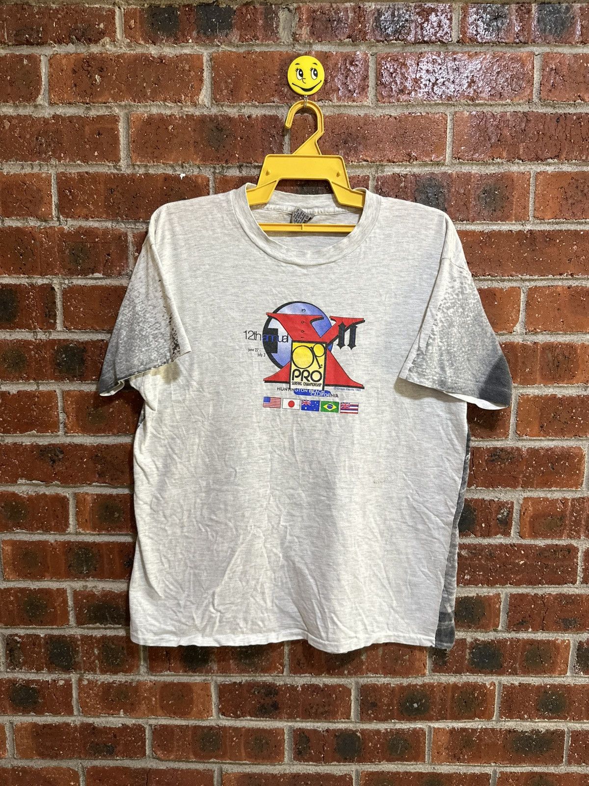 Ocean Pacific × Vintage Vintage Ocean Pacific Pro Surfing ChampionShip Tee Size US L / EU 52-54 / 3 - 2 Thumbnail