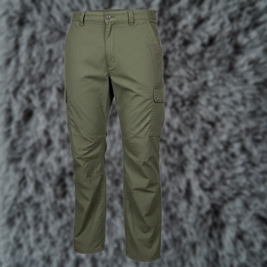 Dickies Dickies Pants Boys XL Green Cargo 100% Cotton Zip Closure Pockets Regular Straight Size US 36 / EU 52 - 1 Thumbnail