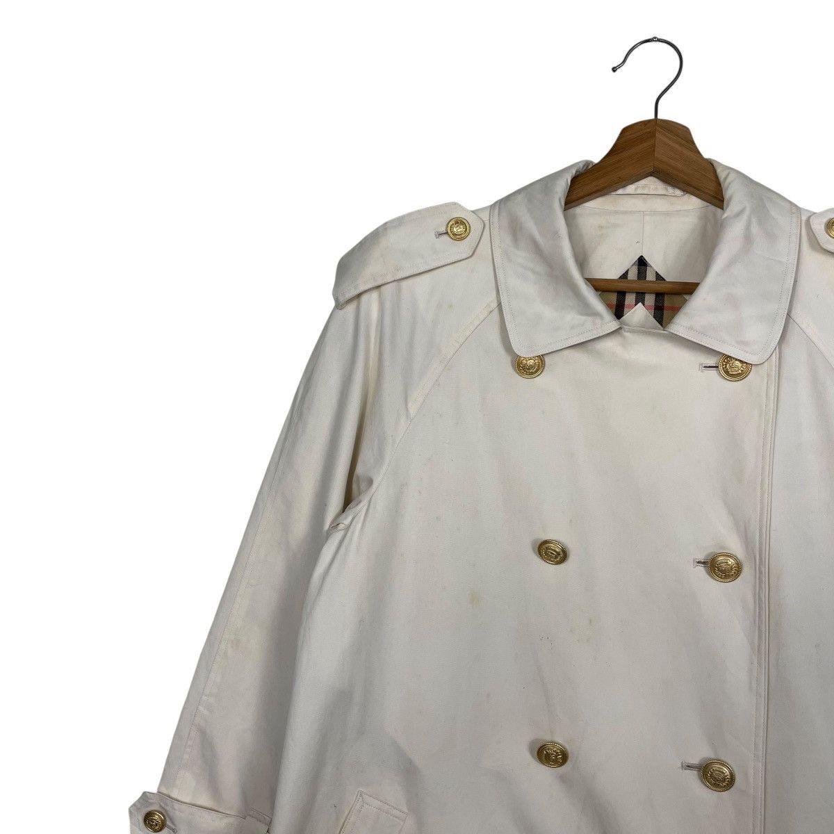 Burberry Burberrys Double Breasted Trench Coat Size M / US 6-8 / IT 42-44 - 7 Thumbnail