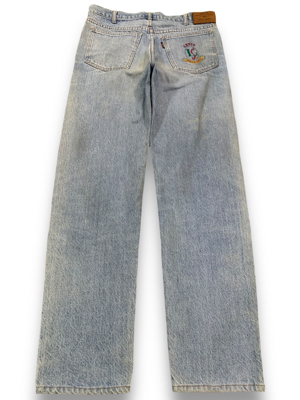 Levi's Vintage 1989s Levis Japan Original Riveted Big E Jeans Size US 32 / EU 48 - 3 Thumbnail