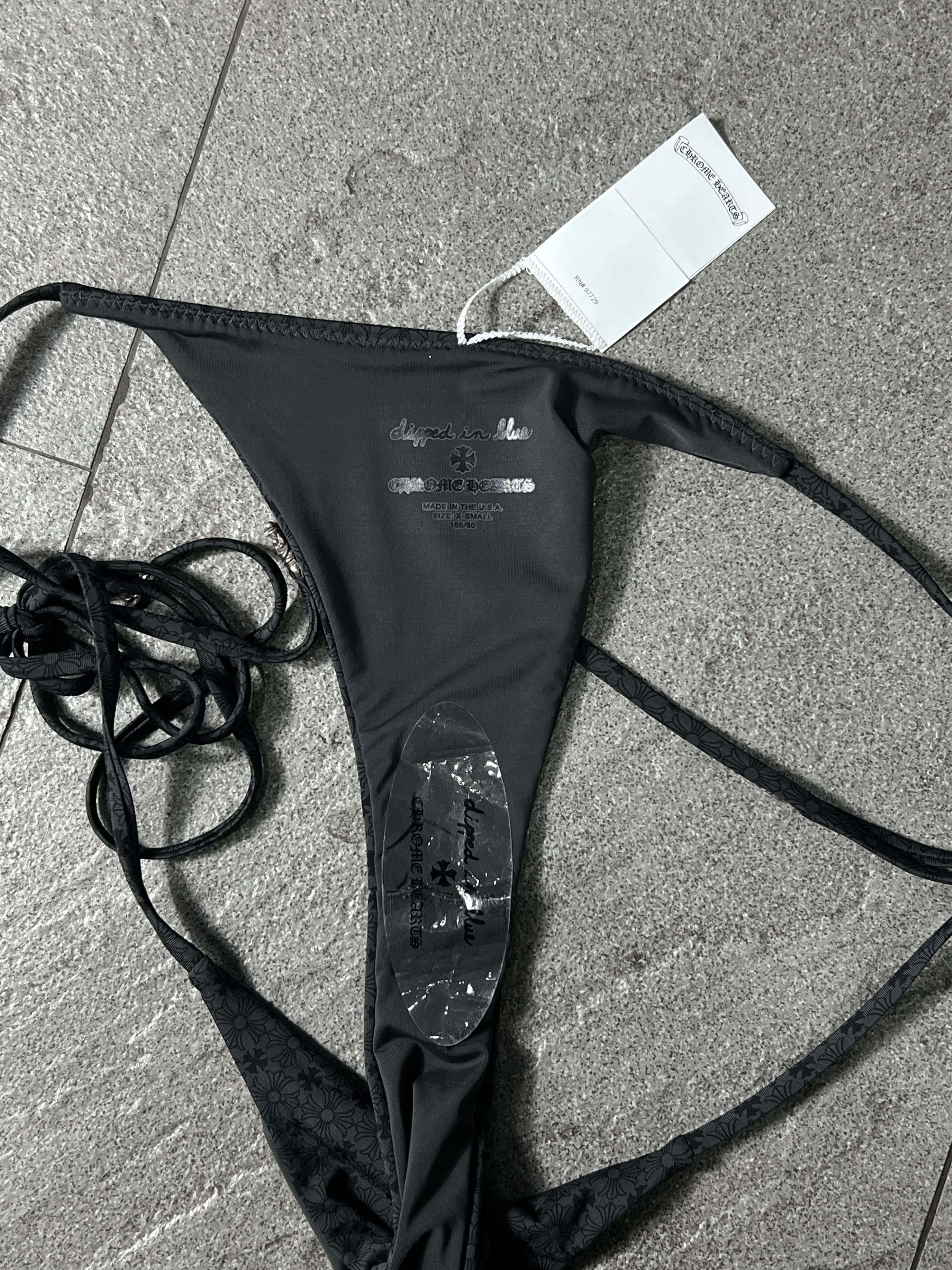 Chrome Hearts Chrome Hearts Butterfly Bikini Bottom Black S USA Size 30" / US 8 / IT 44 - 6 Thumbnail