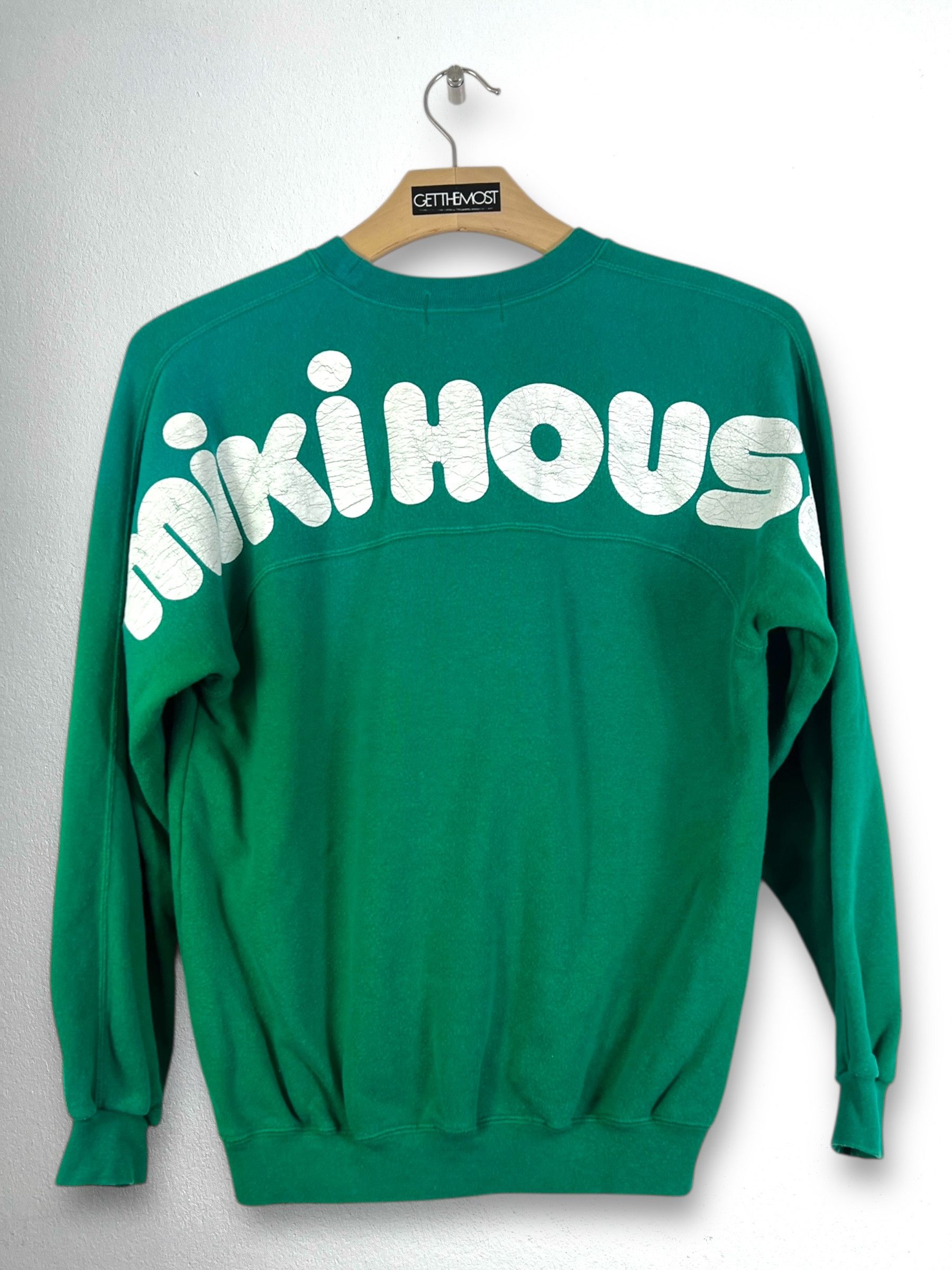 Japanese Brand Mikihouse Junior Big Logo Sweatshirt (YL) GTMP206 Size US XS / EU 42 / 0 - 10 Thumbnail