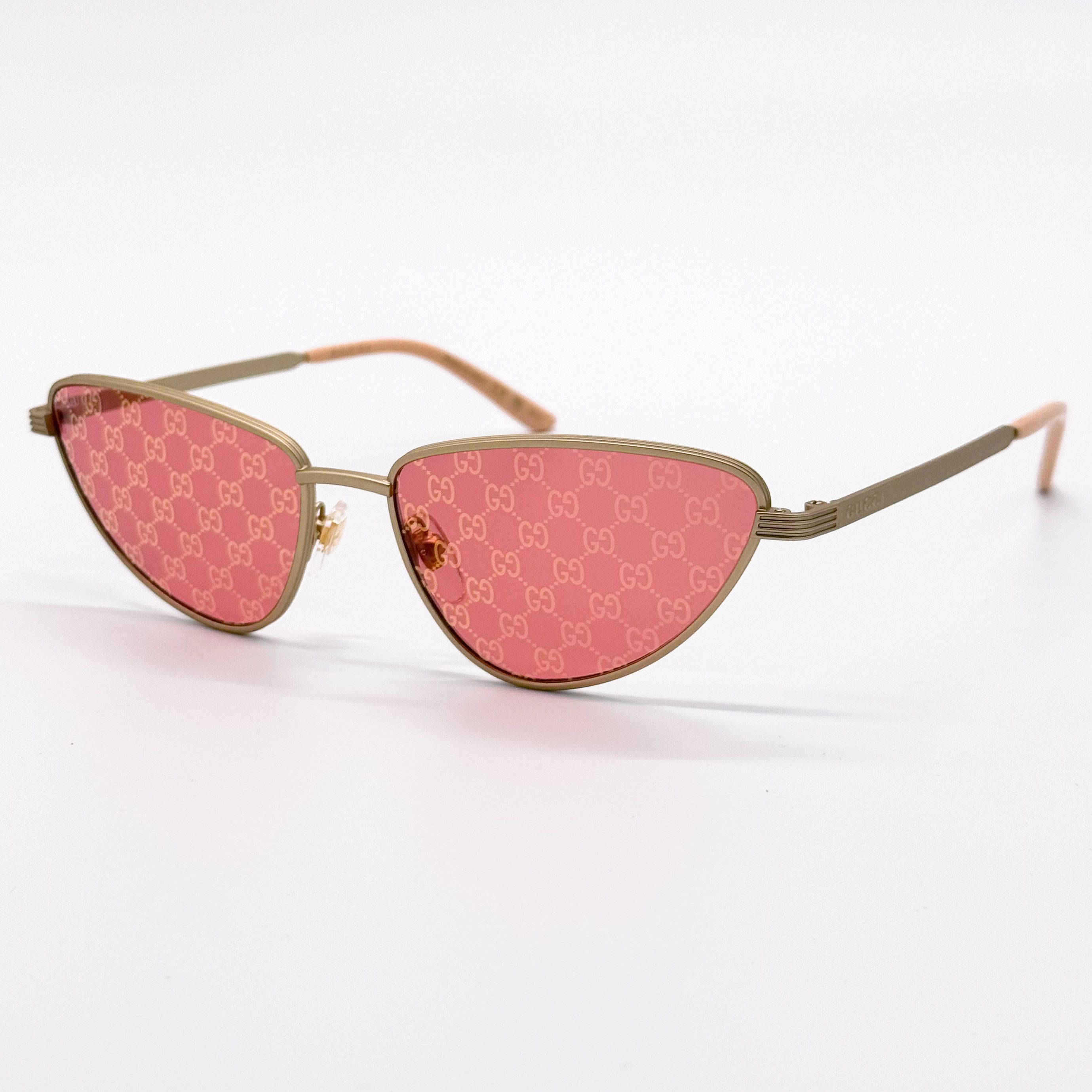 Gucci NEW GUCCI GG1879S 004 GOLD RED WOMEN SUNGLASSES GUCCI Size ONE SIZE - 3 Thumbnail