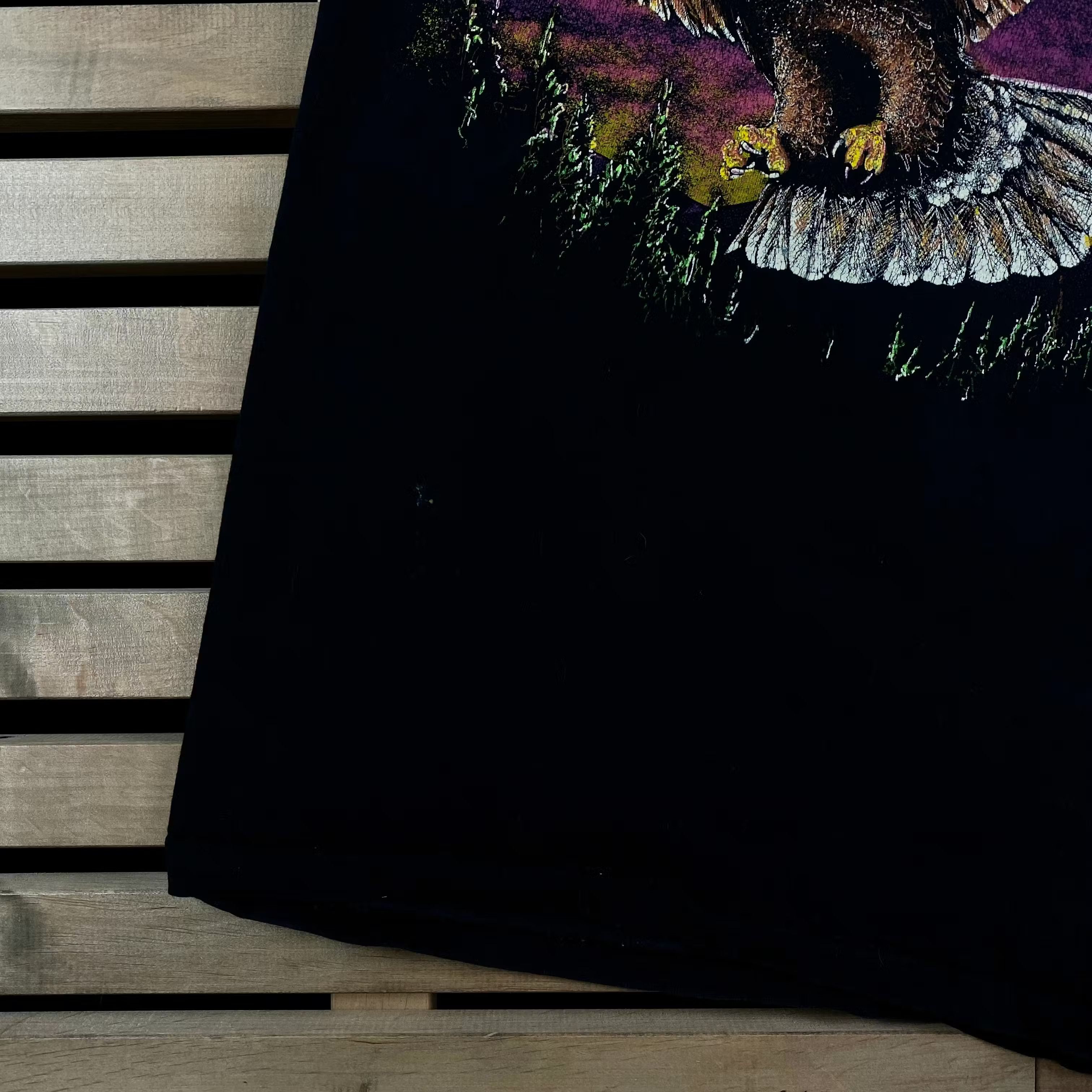 Band Tees × Vintage Mens Vintage T Shirt Eagle Size XL Las Vegas Size US XL / EU 56 / 4 - 3 Thumbnail