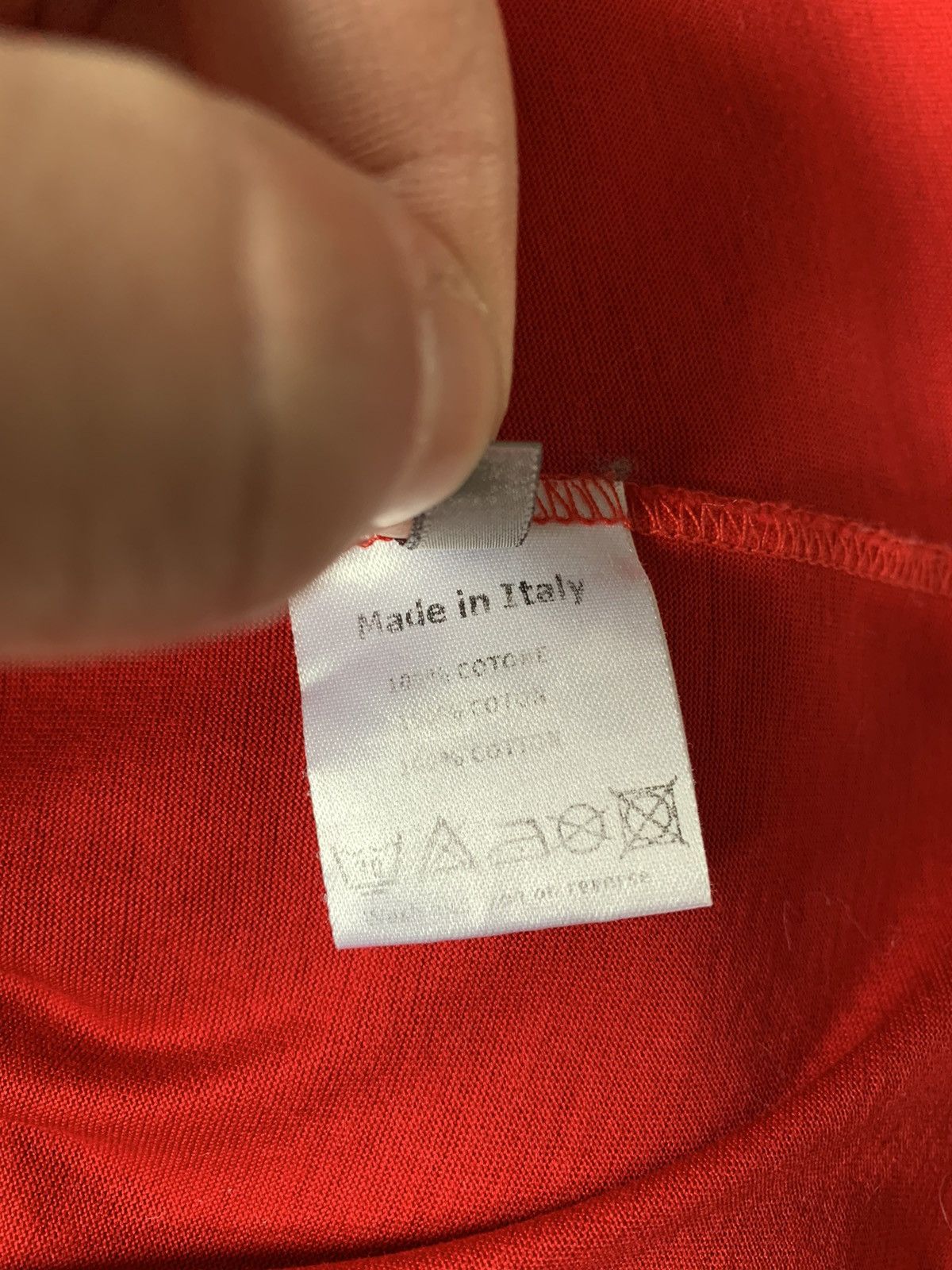 Dior Dior Homme Resort red polo Size US M / EU 48-50 / 2 - 8 Thumbnail