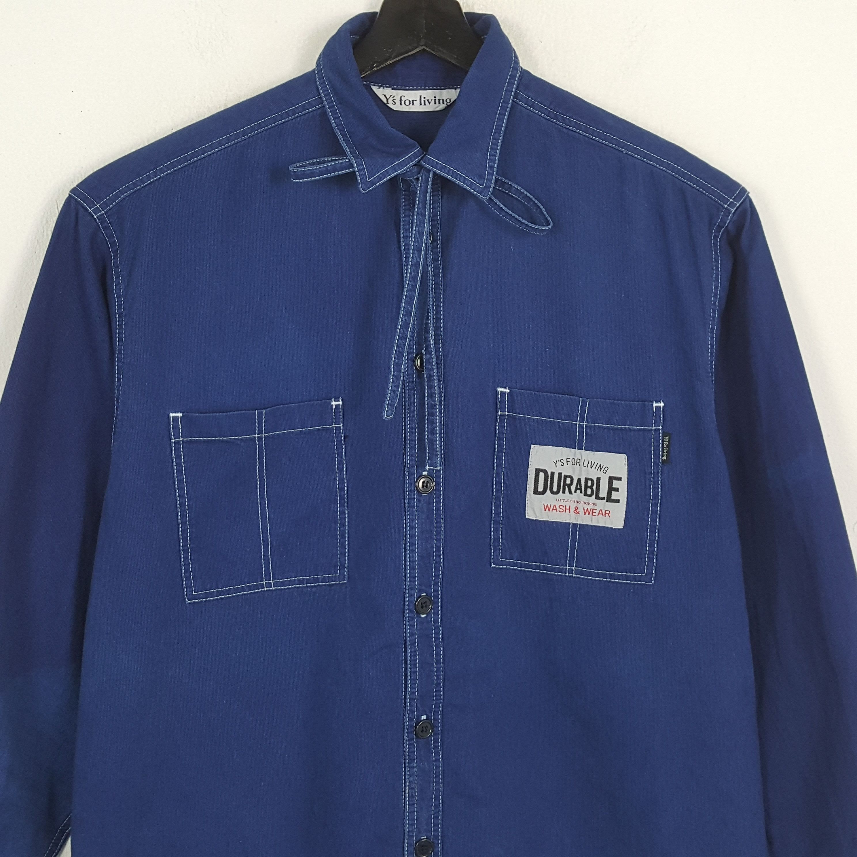 Yohji Yamamoto Y'S FOR LIVING by YOHJI YAMAMOTO Japanese Designer Jacket Size US XL / EU 56 / 4 - 2 Thumbnail
