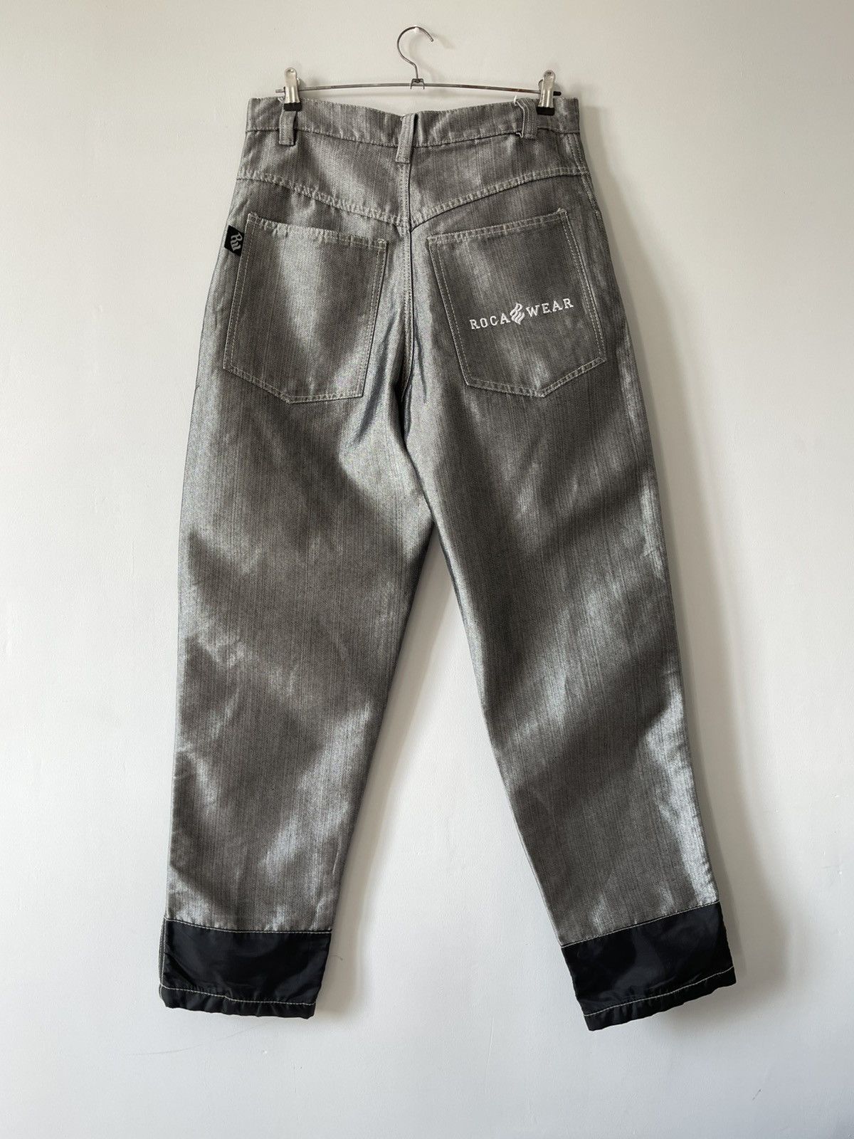 Rocawear Crazy Vintage Y2k ROCAWEAR Metalic Hip Hop 90's Pants Jeans Size US 30 / EU 46 - 1 Thumbnail
