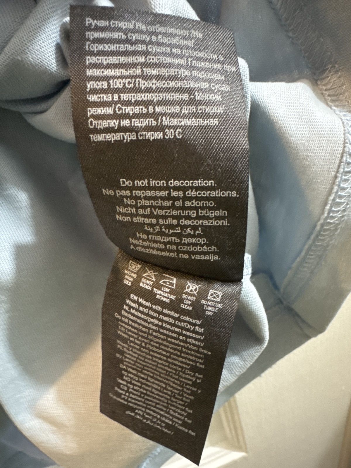 Other Tenaciti Loyalty Distressed Baby Blue Tee Size US M / EU 48-50 / 2 - 6 Thumbnail