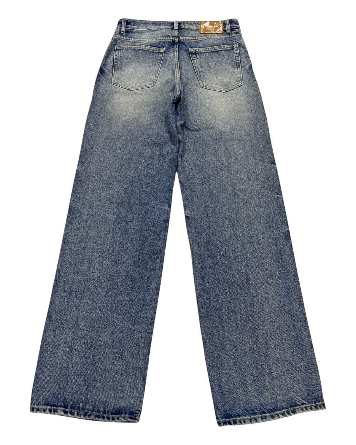 Beauty Beast 🔥BAGGY JEANS MOD9 JNCO BALENCIAGA STYLE JEANS Size US 29 - 2 Thumbnail