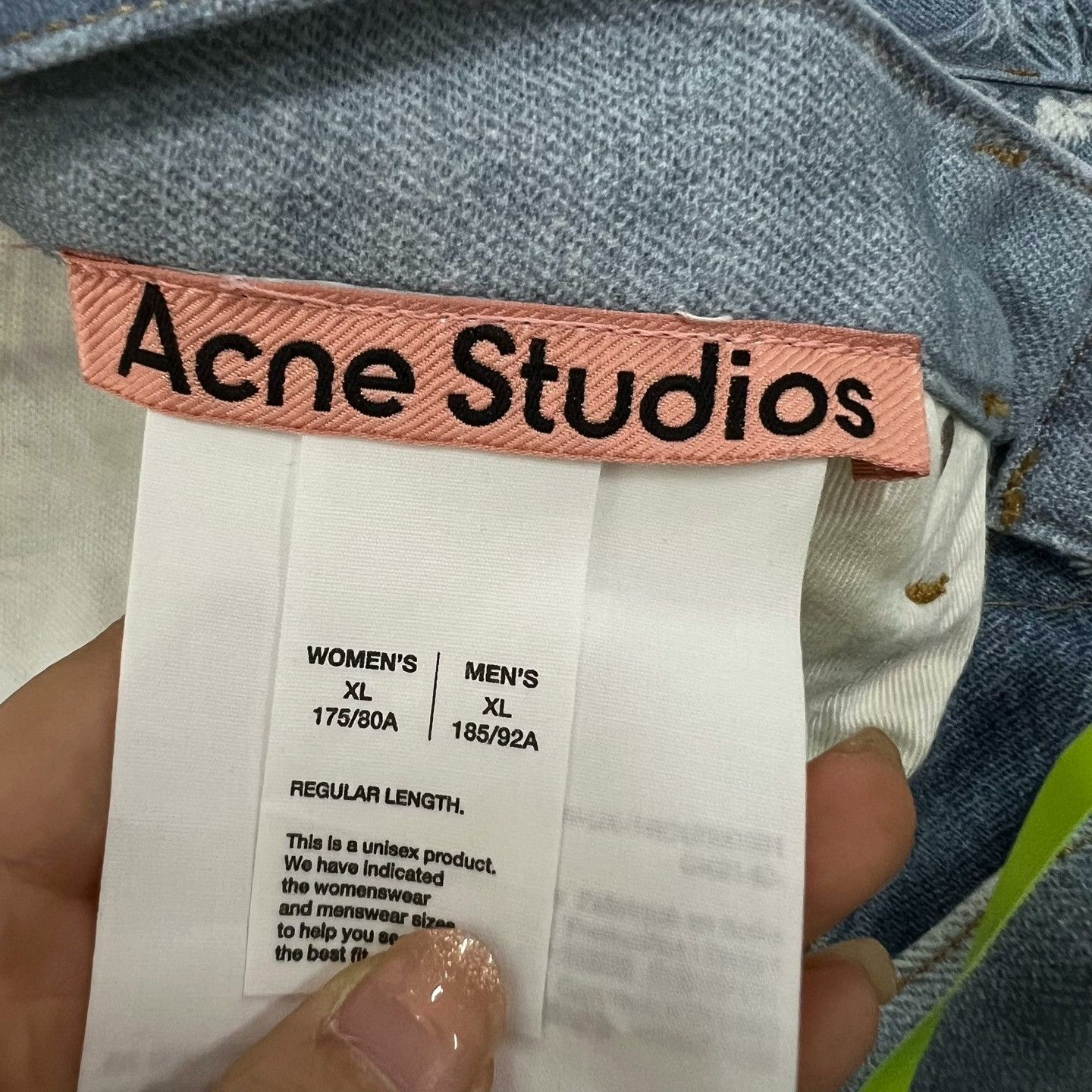 Acne Studios Acne Studios Patchwork Distressed Jeans Size US 26 / EU 42 - 3 Thumbnail