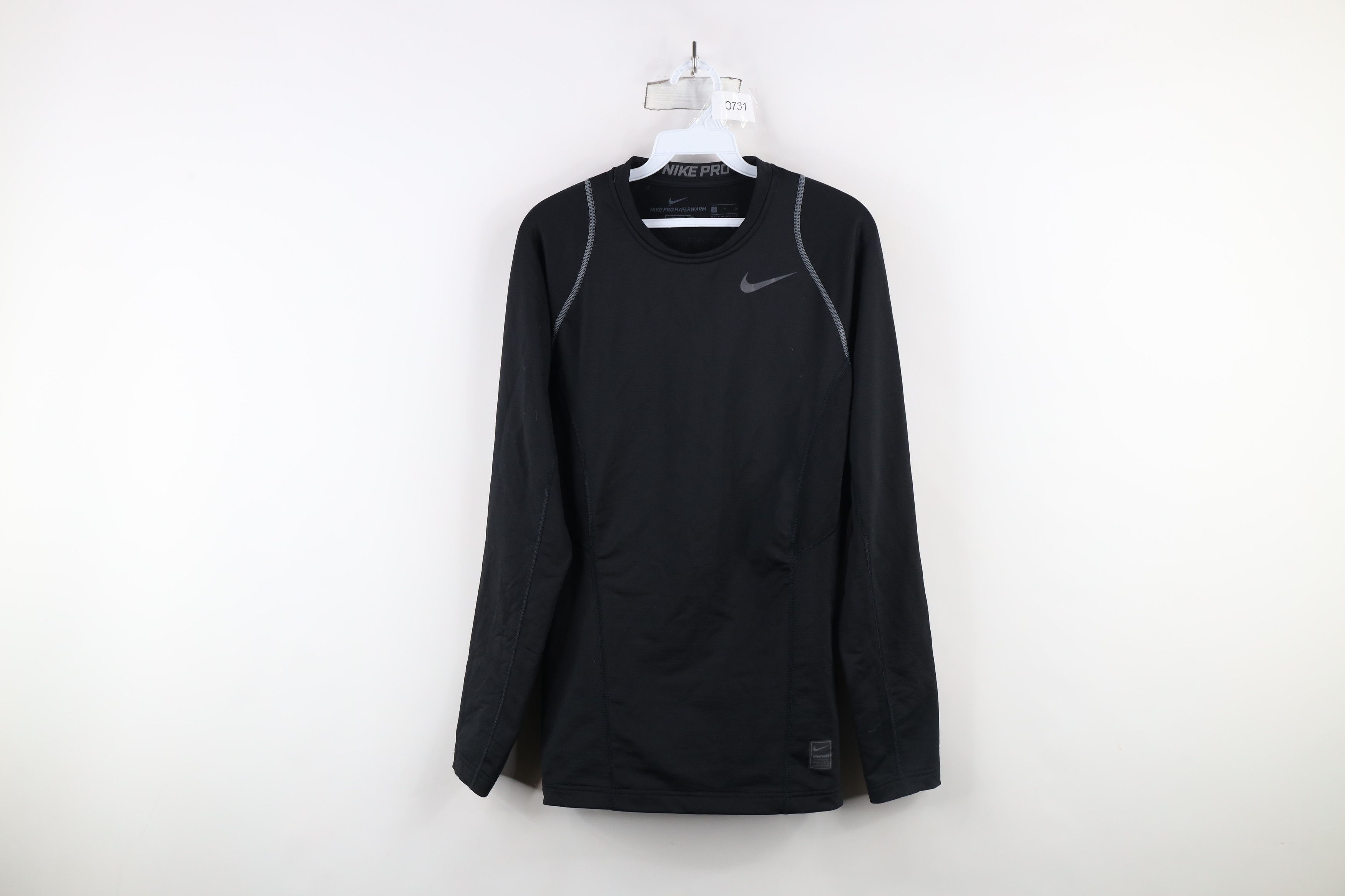 Nike × Vintage Nike Pro Hyperwarm Compression Long Sleeve Training Shirt Size US S / EU 44-46 / 1 - 1 Thumbnail