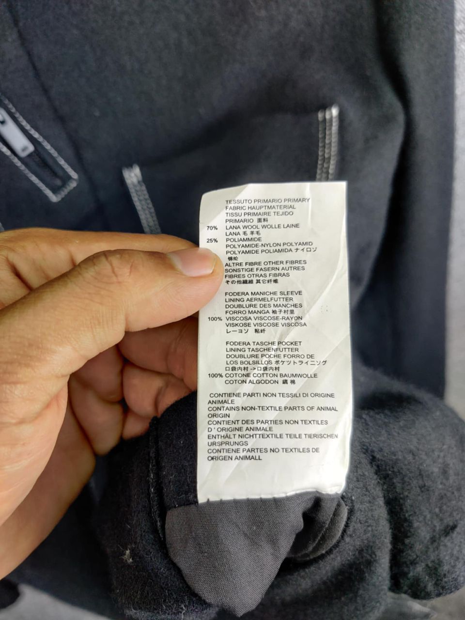 Maison Margiela Maison Margiela Wool Stitch Jacket Size US L / EU 52-54 / 3 - 11 Thumbnail