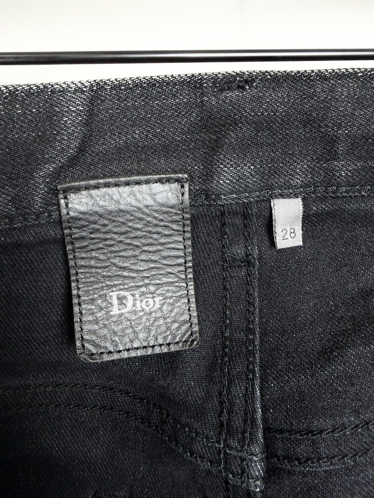 Dior AW10 Dior Homme MIJ Side Stripe Faded Denim Jeans KVA Size US 28 / EU 44 - 7 Thumbnail