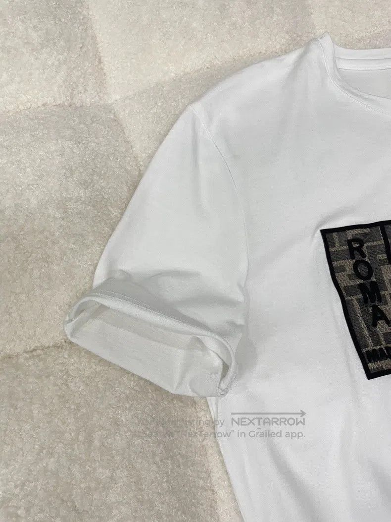 Fendi Fendi White Short-Sleeve T-Shirt Size US S / EU 44-46 / 1 - 6 Thumbnail