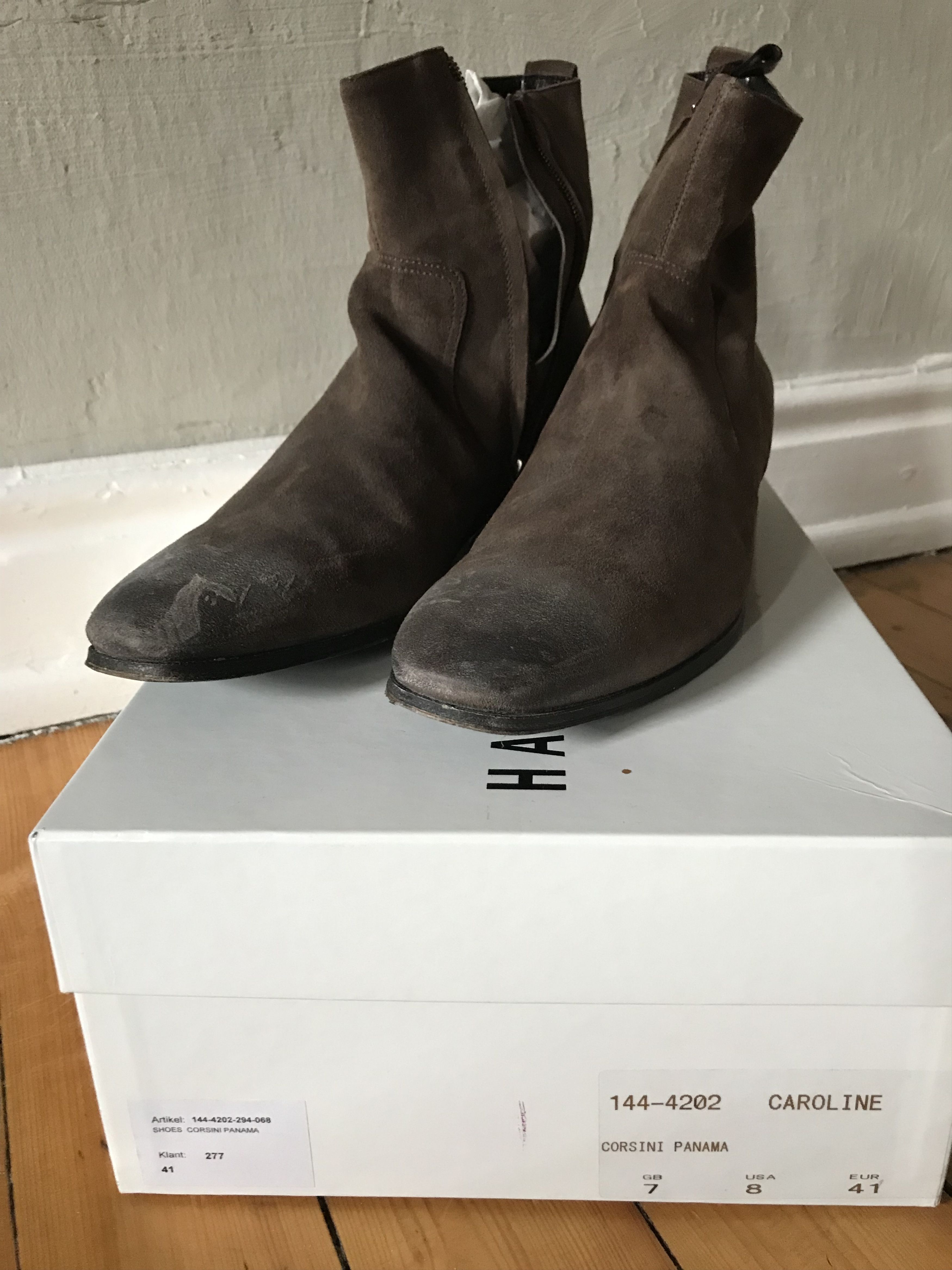 Haider Ackermann Haider Ackermann "Caroline" suede boots, 41 Size US 8 / EU 41 - 4 Thumbnail