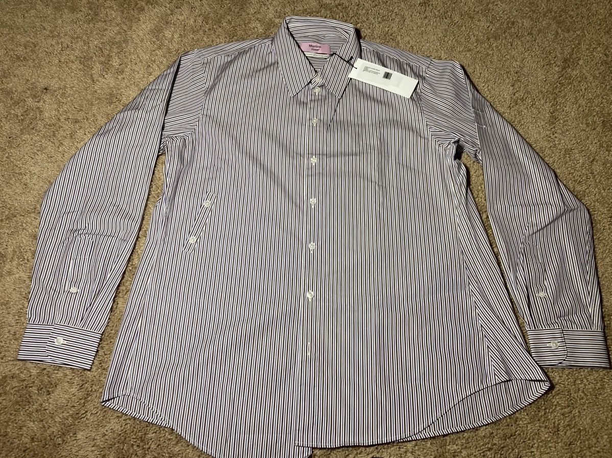 Martine Rose New SS22 Martine Rose Wrap Shirt Striped 2022 Logo Classic Size US S / EU 44-46 / 1 - 2 Thumbnail