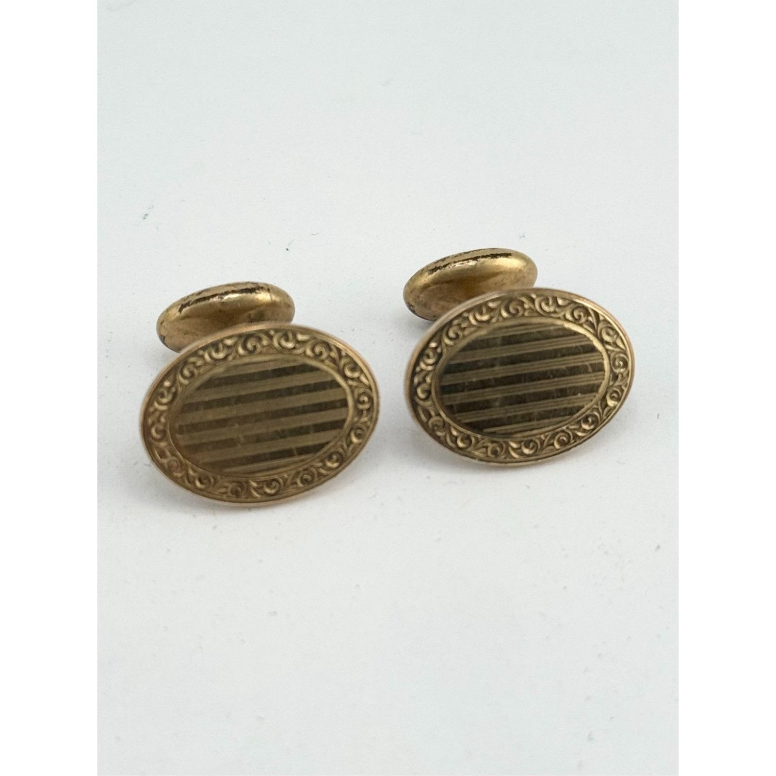 Vintage Vintage estate Krementz plated cuff links Size ONE SIZE - 1 Thumbnail