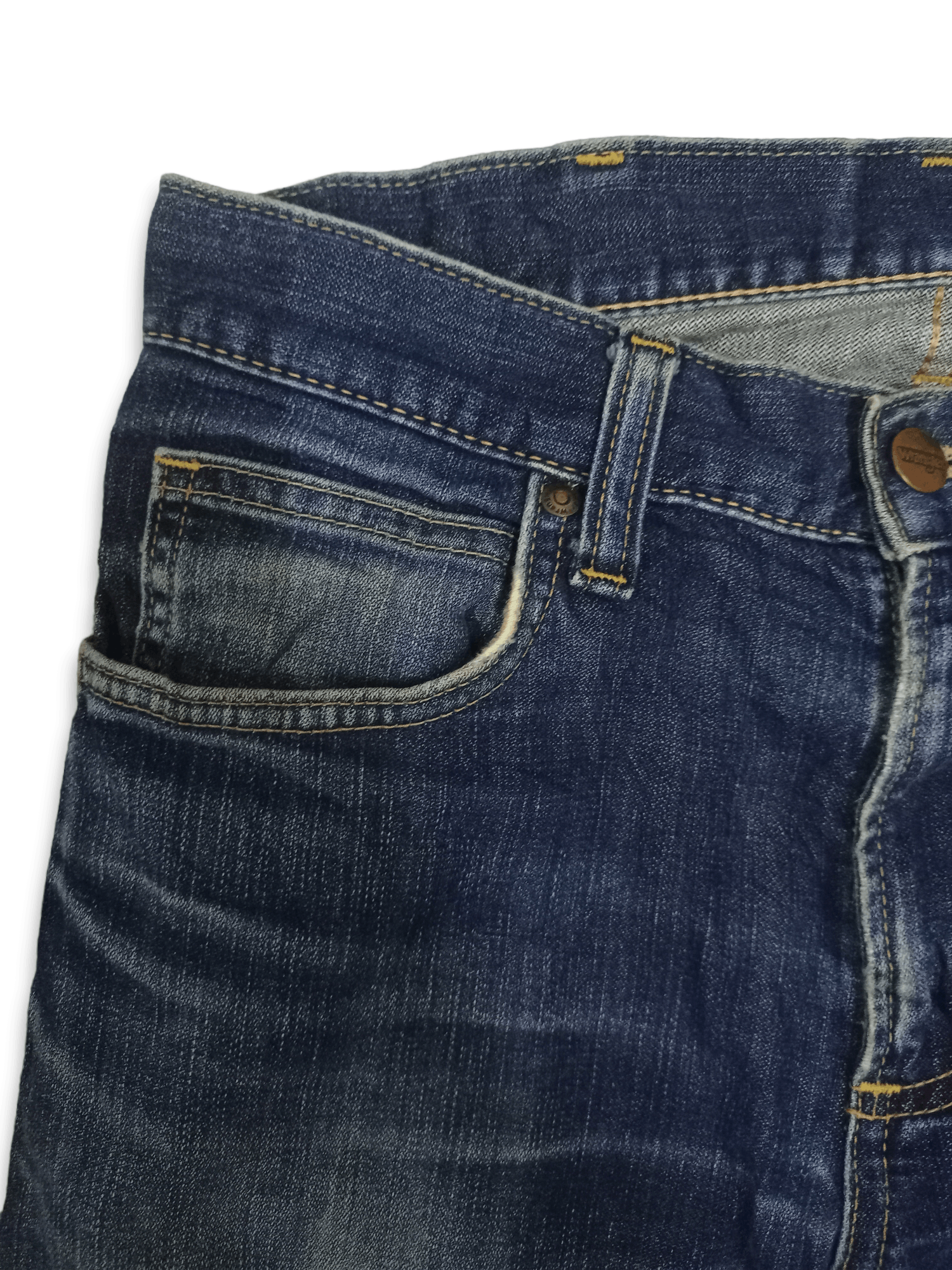 Wrangler Vintage Wrangler Blue Wash Distressed Jeans Size US 28 / EU 44 - 4 Thumbnail
