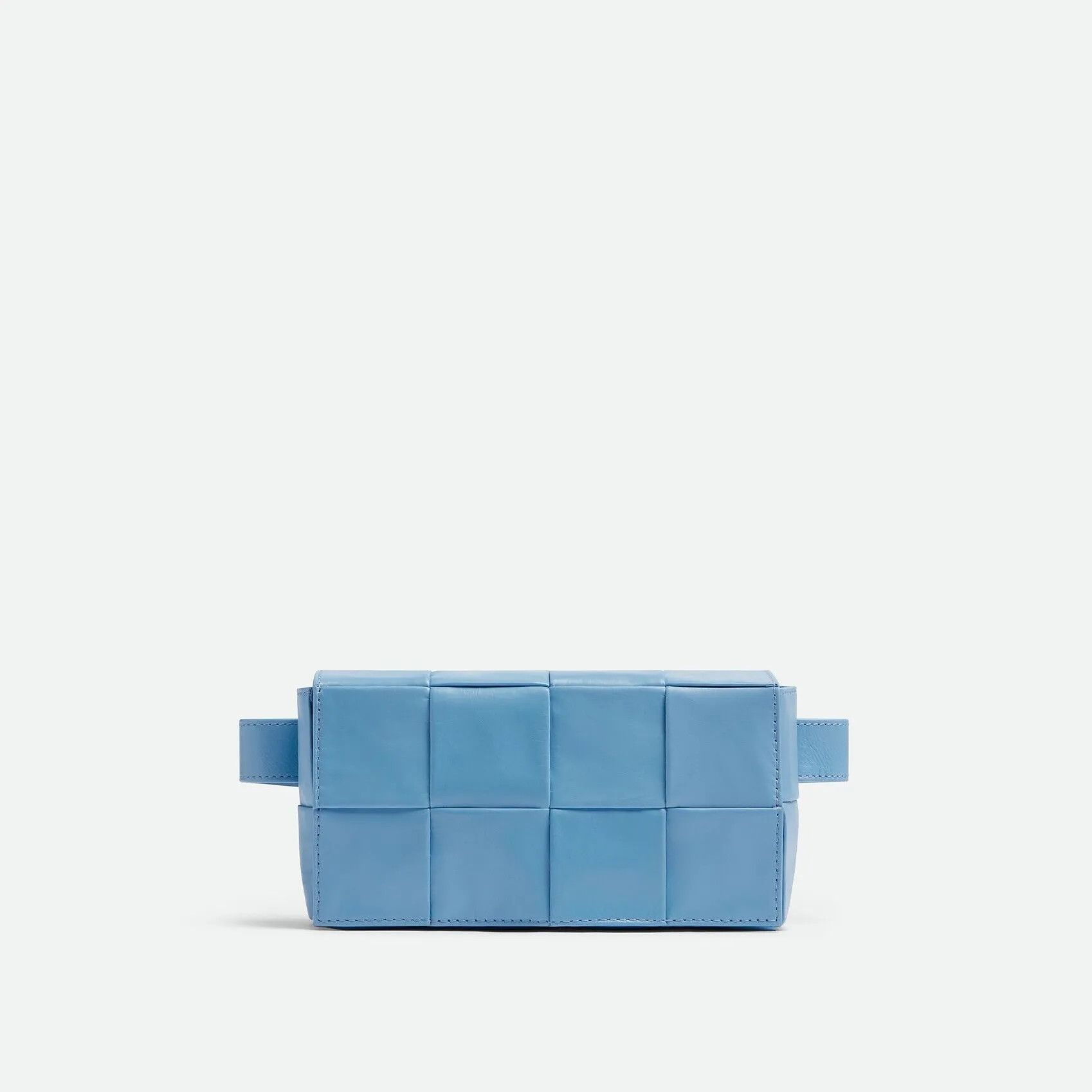 Bottega Veneta o1loc1c0325 Size: OS / 651053 Cassette Belt Bag Light Blue Size ONE SIZE - 1 Thumbnail