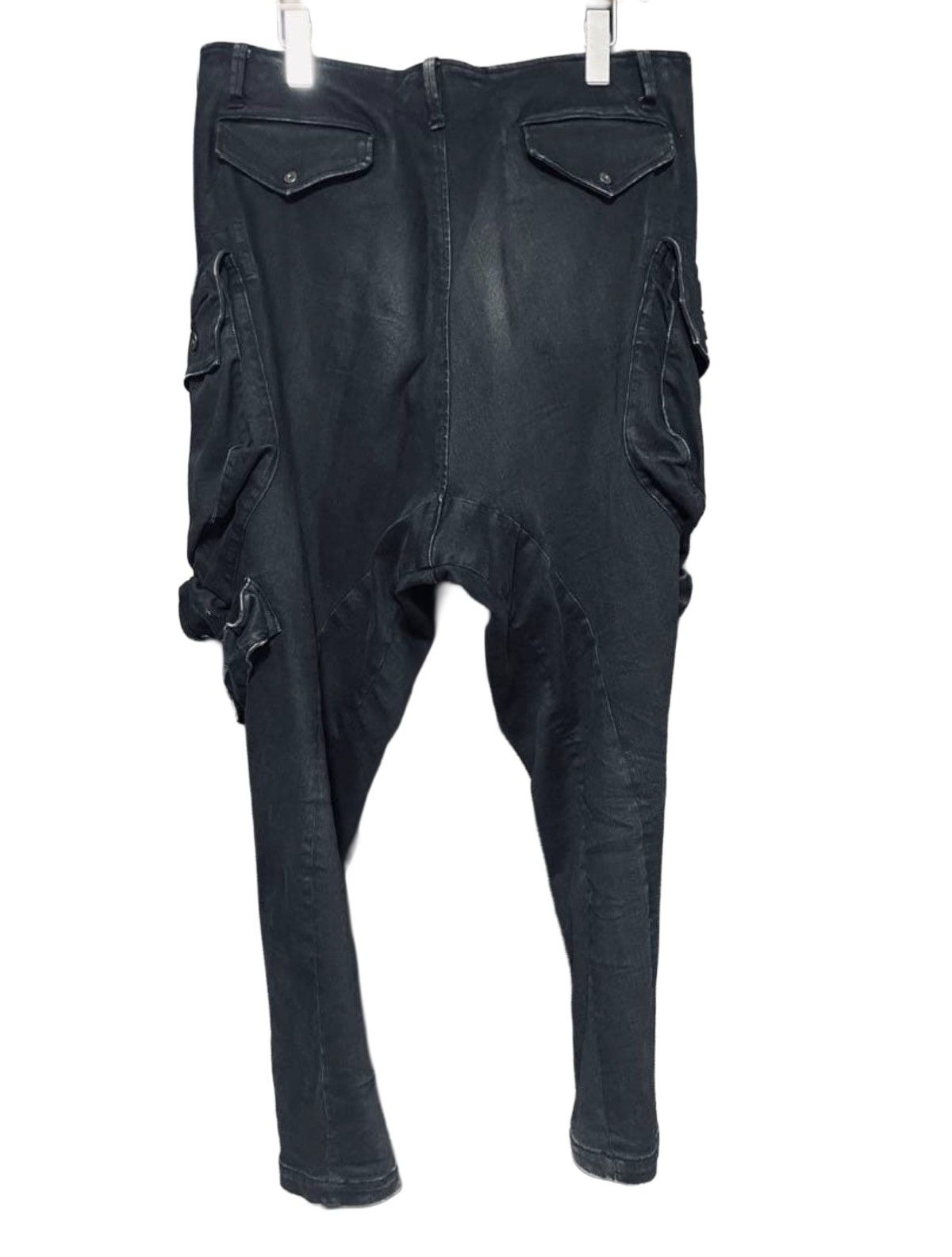 Julius Julius Gas mask cargo pants black Size US 34 / EU 50 - 2 Thumbnail