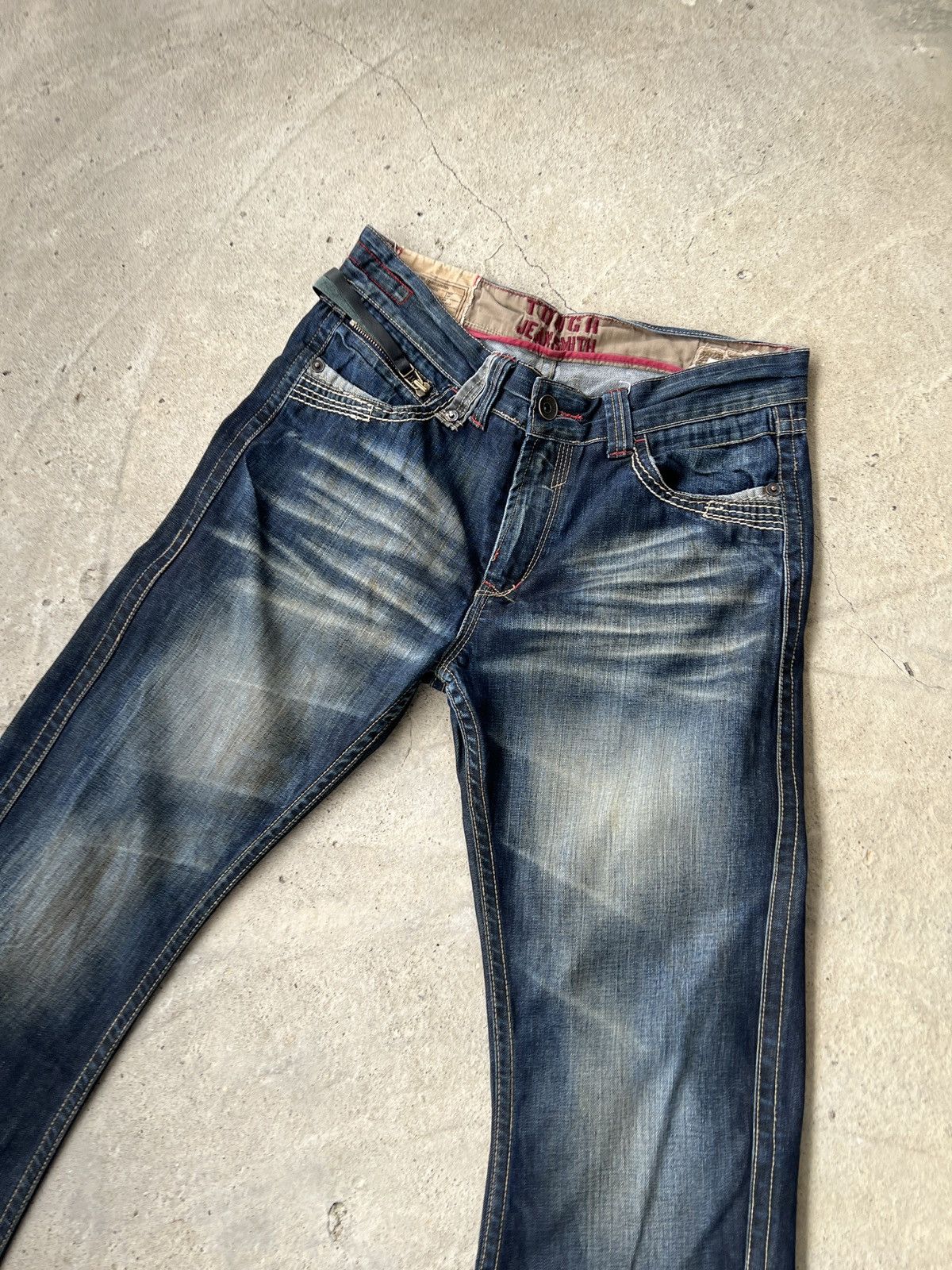 Vintage Y2K Tough Jeansmith Jeans Size US 36 / EU 52 - 2 Thumbnail