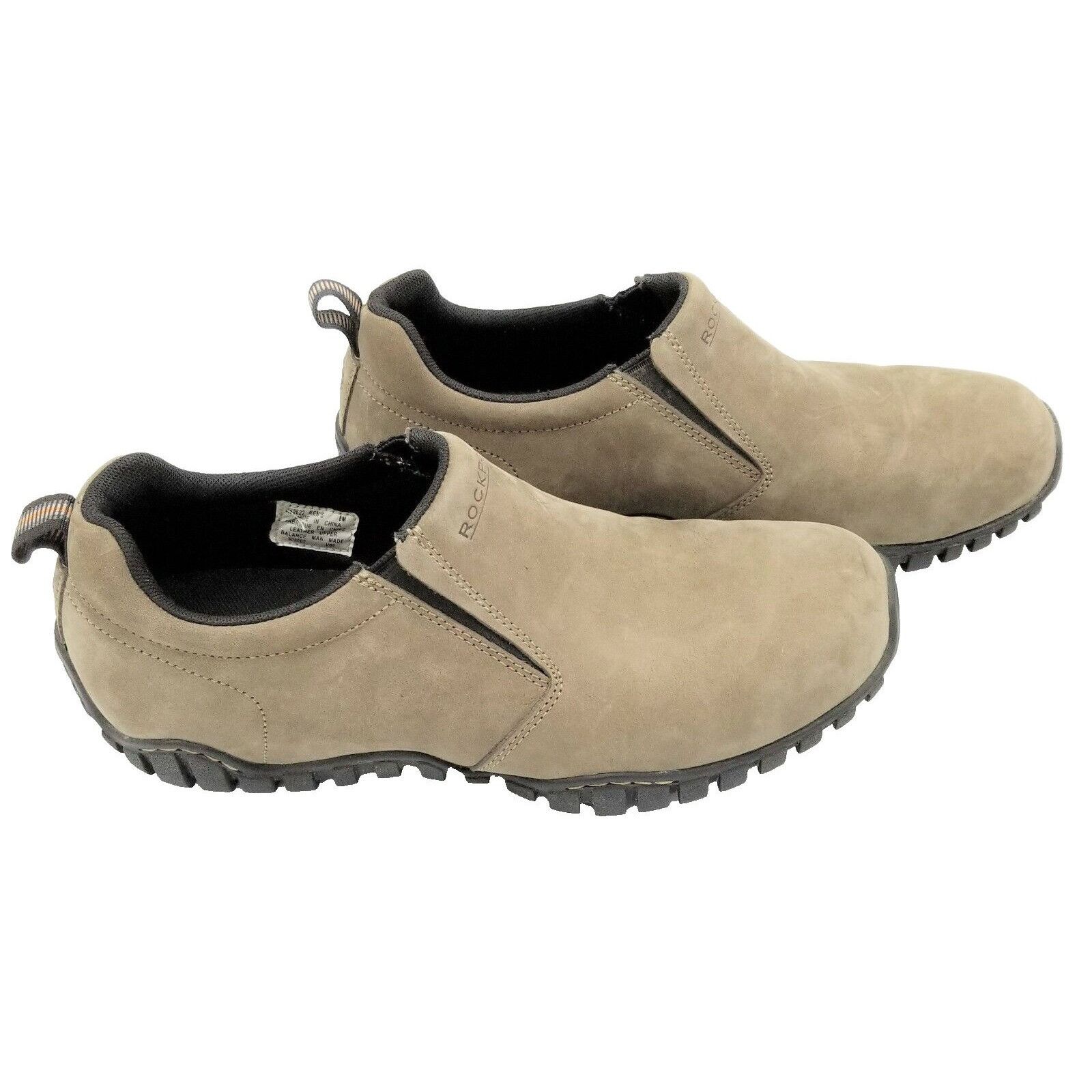 Rockport Rockport XCS Suede Shoes Men 8M Slip On Walking Casual Size US 8 / EU 41 - 2 Thumbnail