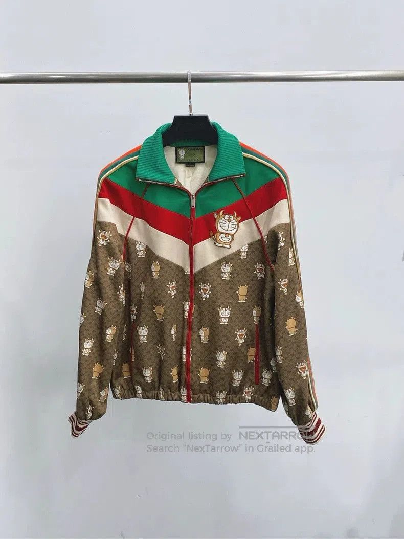 Gucci Gucci Doraemon Striped Jacket Size L. Size US L / EU 52-54 / 3 - 1 Thumbnail