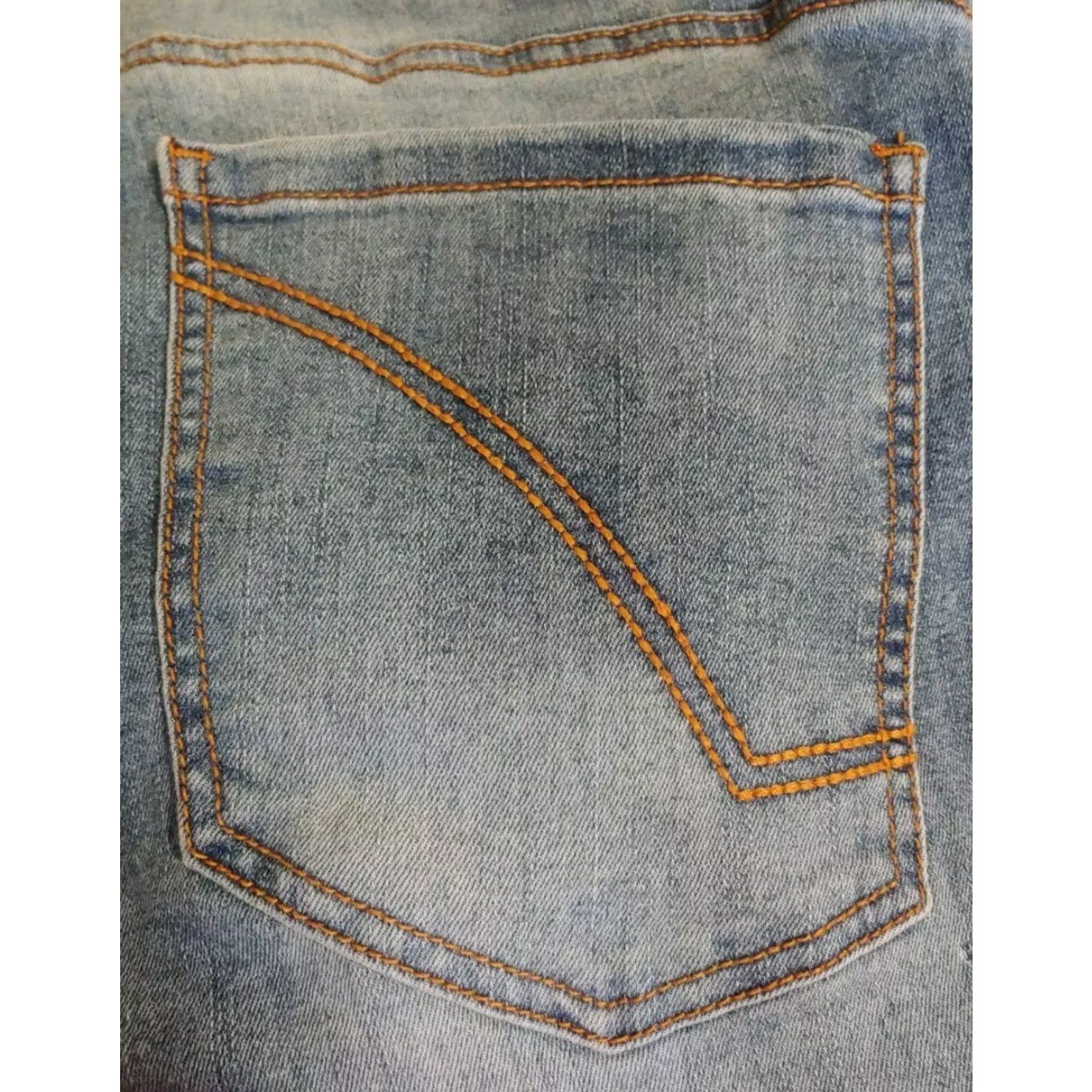 Ring Of Fire Ring Of Fire Jeans Womens 31x30 Blue Denim Stretch Zipup Pockets Straight Leg Slim"} Size 24" / US 00 / IT 34 - 6 Thumbnail