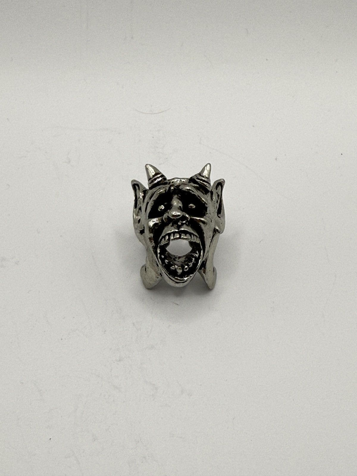 Seditionaries Alchemy 2002 demon ring biker/goth chrome erd Size ONE SIZE - 3 Thumbnail