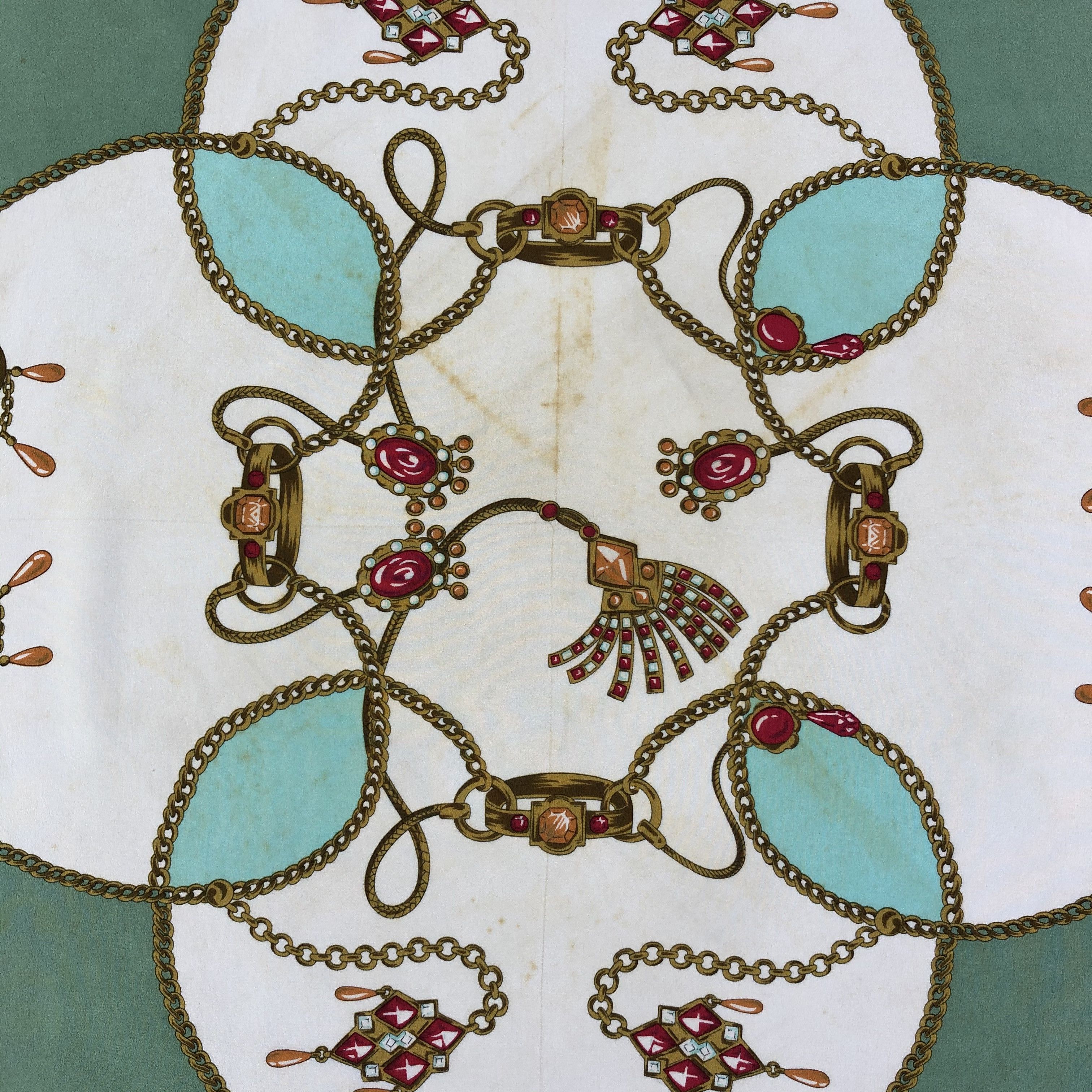 Vintage Vintage Silk Scarf Size ONE SIZE - 5 Thumbnail