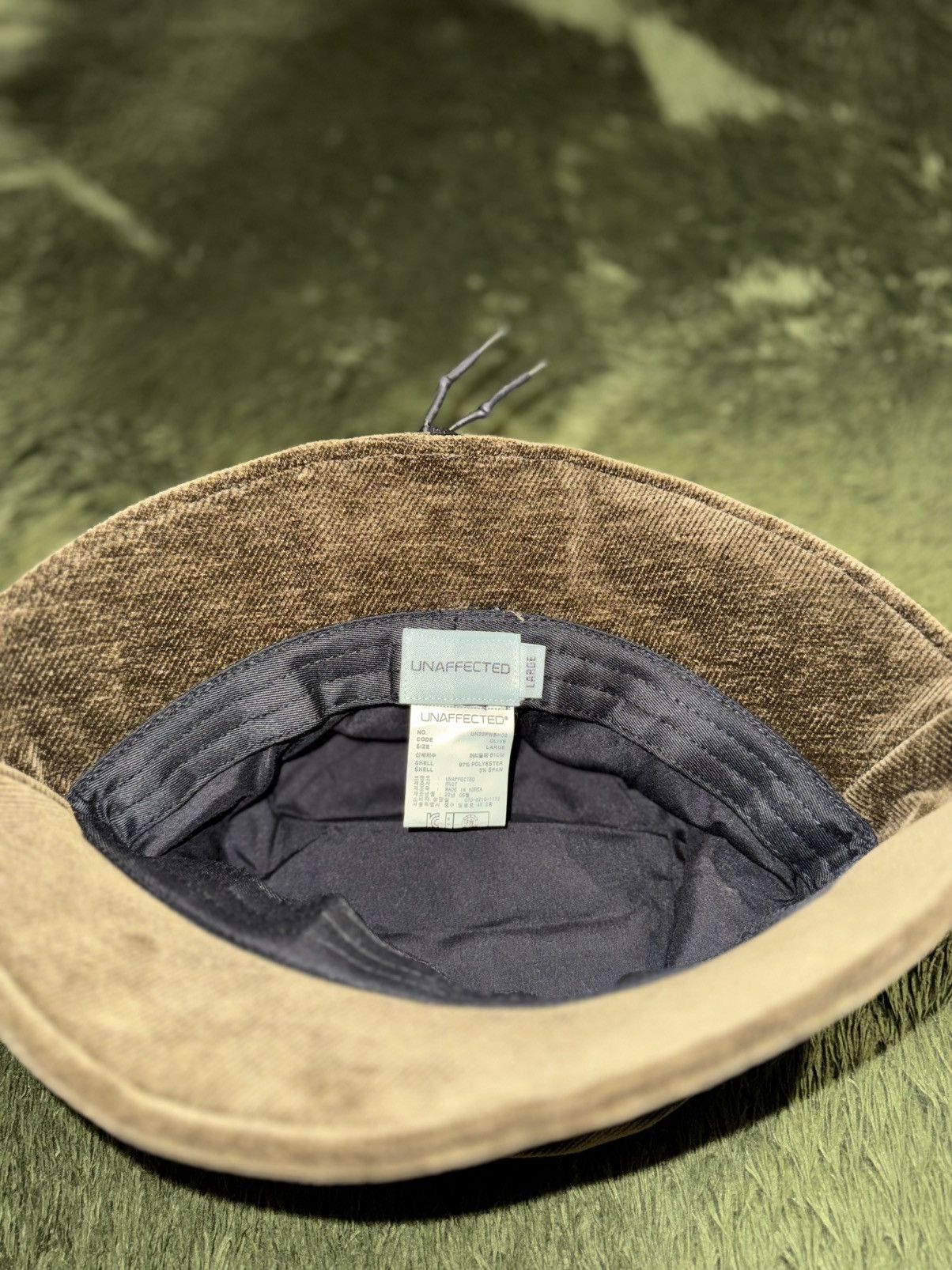 EASTLOGUE [L] Unaffected Textured String Bucket Hat Size ONE SIZE - 5 Thumbnail
