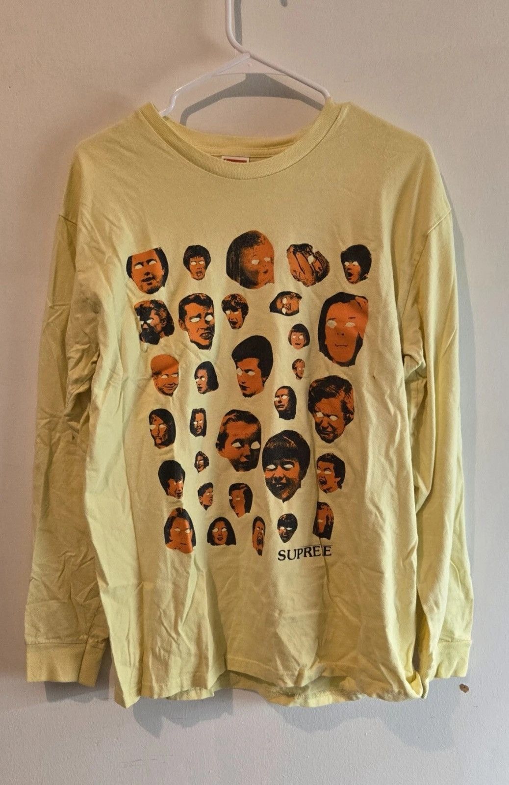 Supreme × Nike】yellow Crewneck Mustard Supreme x Nike