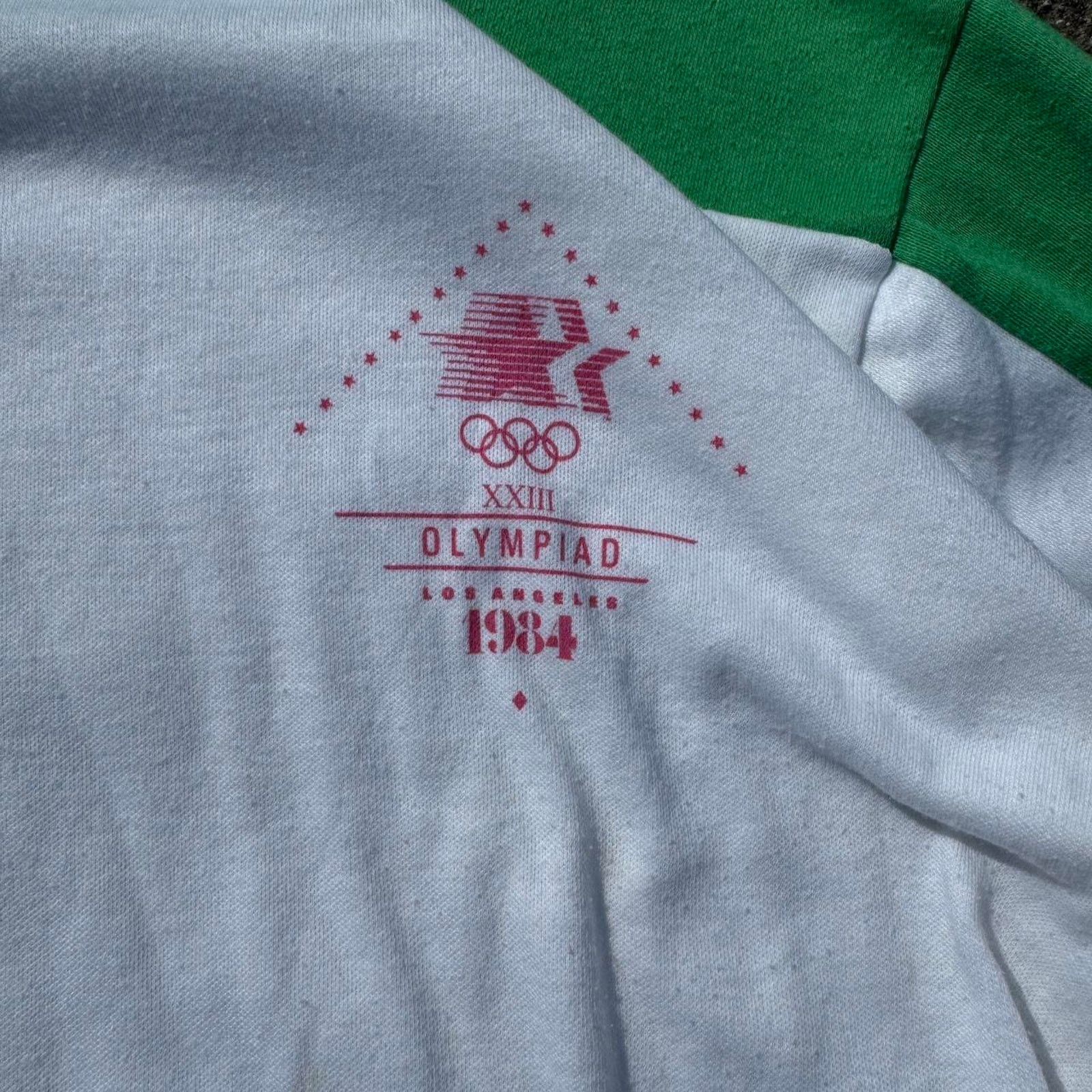 Levi's 1984 Olympics Staff Ringer T-Shirt – Men’s Size L Size US L / EU 52-54 / 3 - 7 Thumbnail