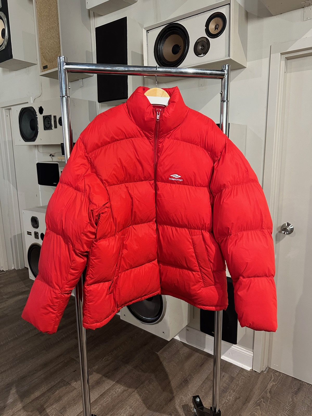 Balenciaga Balenciaga 3B Red Puffer Size 44 Size US S / EU 44-46 / 1 - 1 Thumbnail