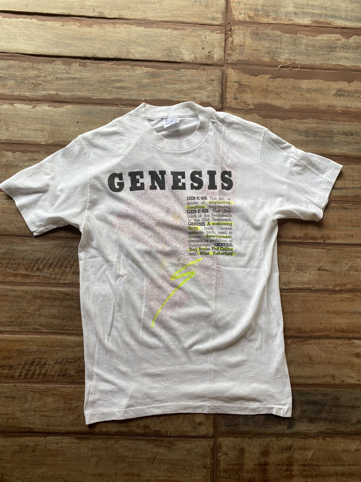 Vintage 1987 Genesis Band T Shirts