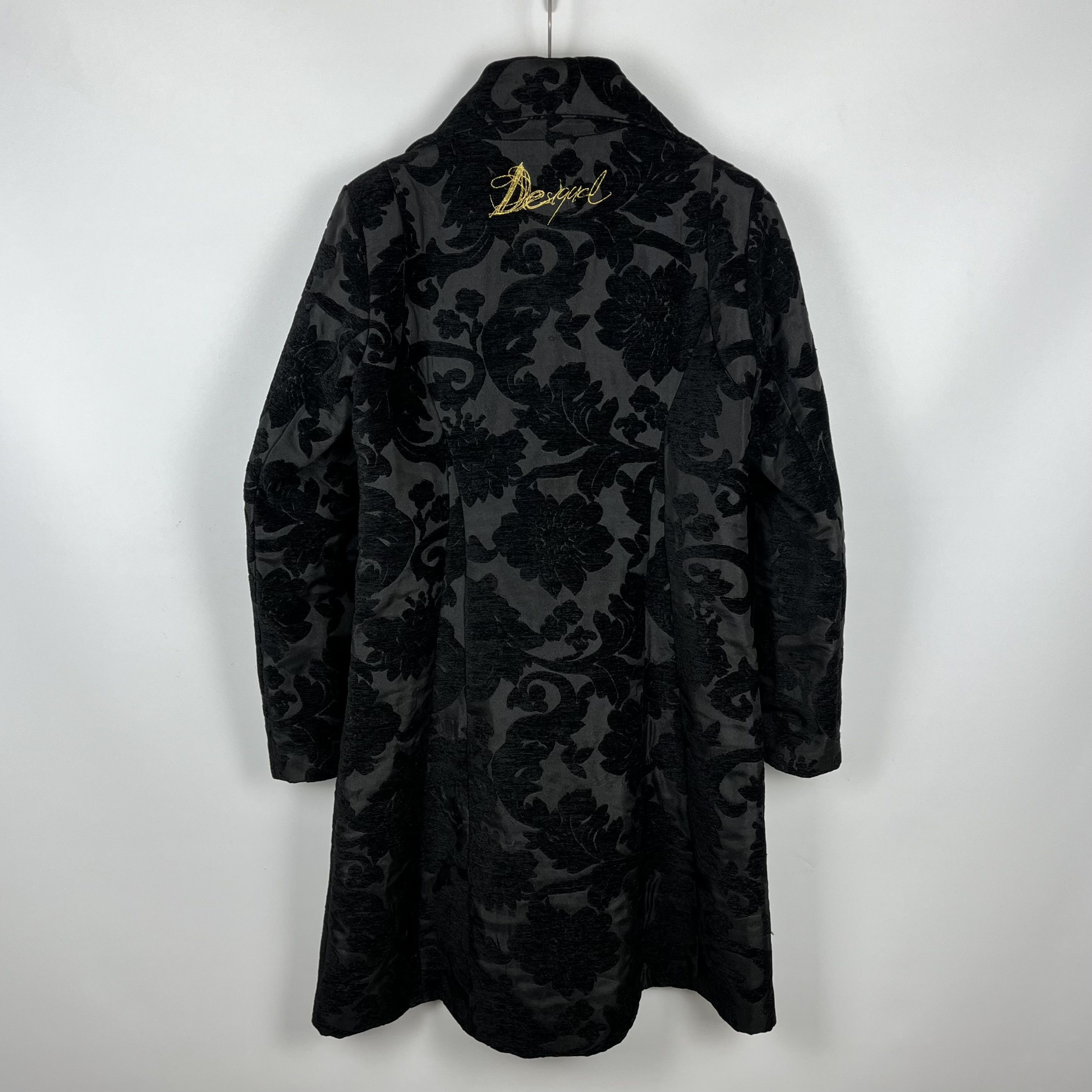 Desigual Ladies Desigual Floral Pattern Coat Jacket Size M / US 6-8 / IT 42-44 - 17 Thumbnail