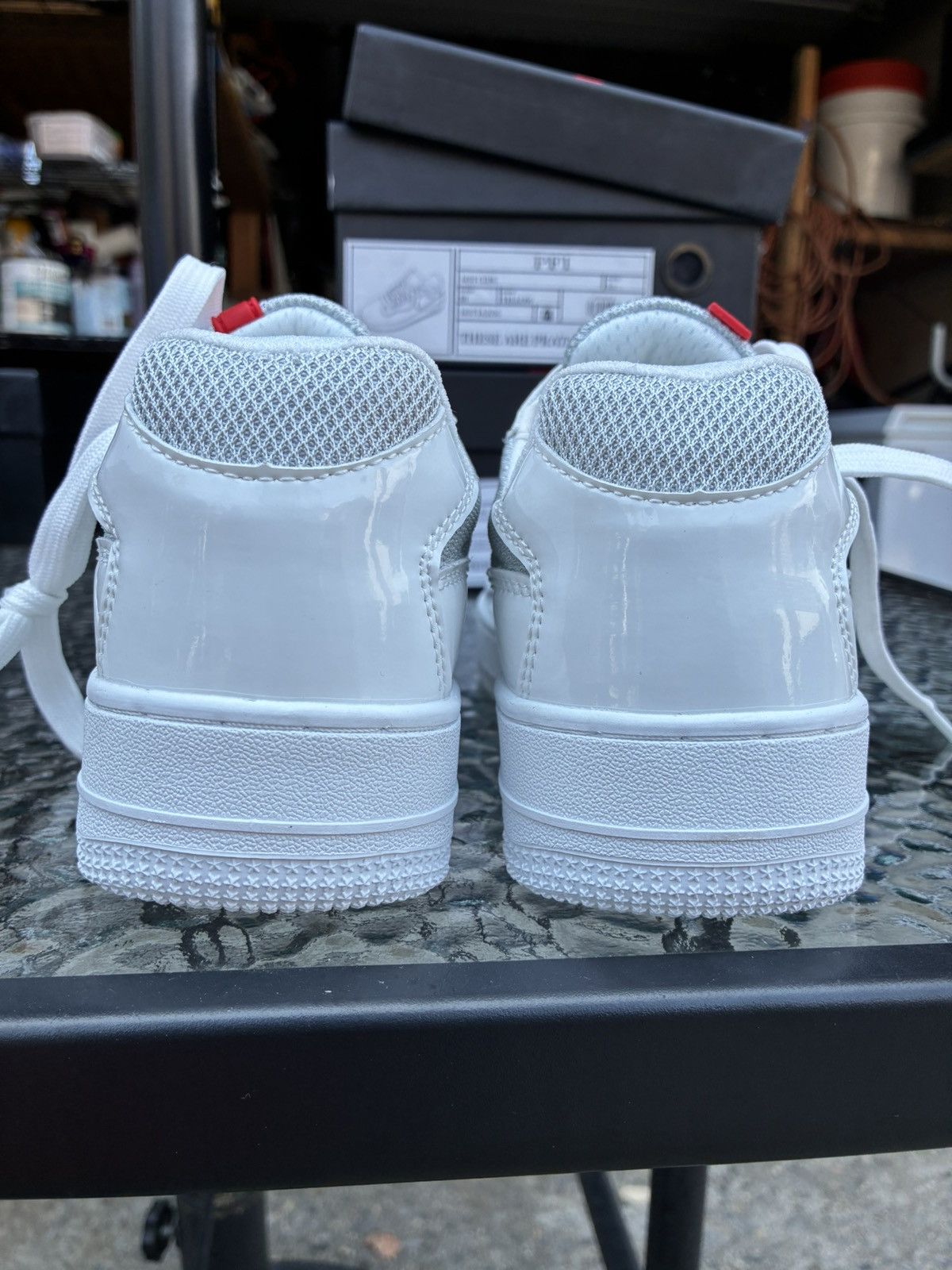 Imran Potato IMRAN POTATO PF1 WHITE PRADA Size US 5.5 / EU 38 - 4 Thumbnail