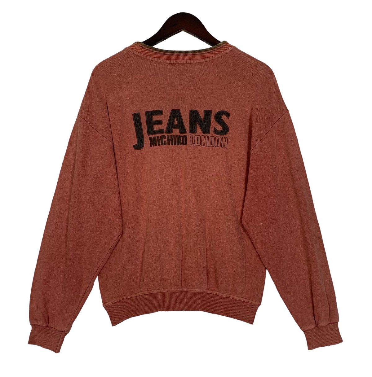 Japanese Brand Vintage Michiko London Jean Crewneck Sweatshirt 90s Designer Size US M / EU 48-50 / 2 - 6 Thumbnail