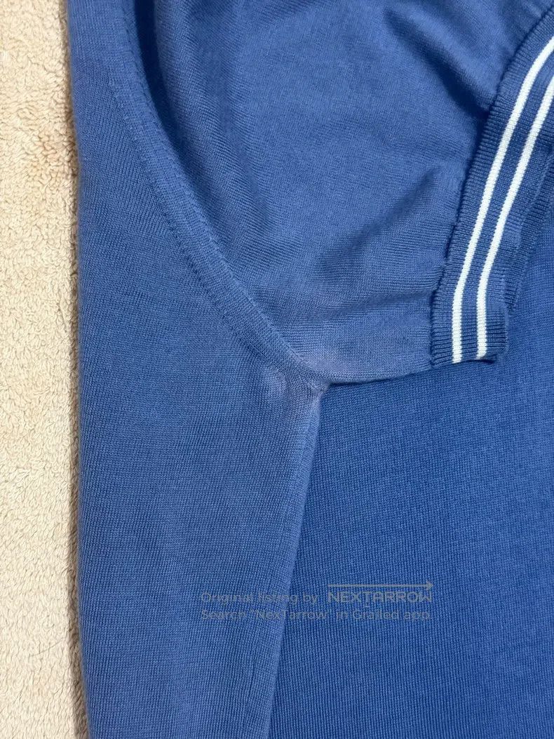 Brunello Cucinelli Brunello Cucinelli Sea Island Cotton Knit Short Sleeve Pol Size US S / EU 44-46 / 1 - 9 Thumbnail
