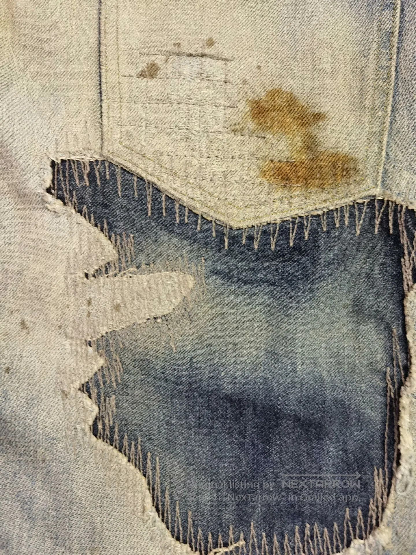 Pledge pledge patchwork distressed denim pants. Size US 38 / EU 54 - 4 Thumbnail
