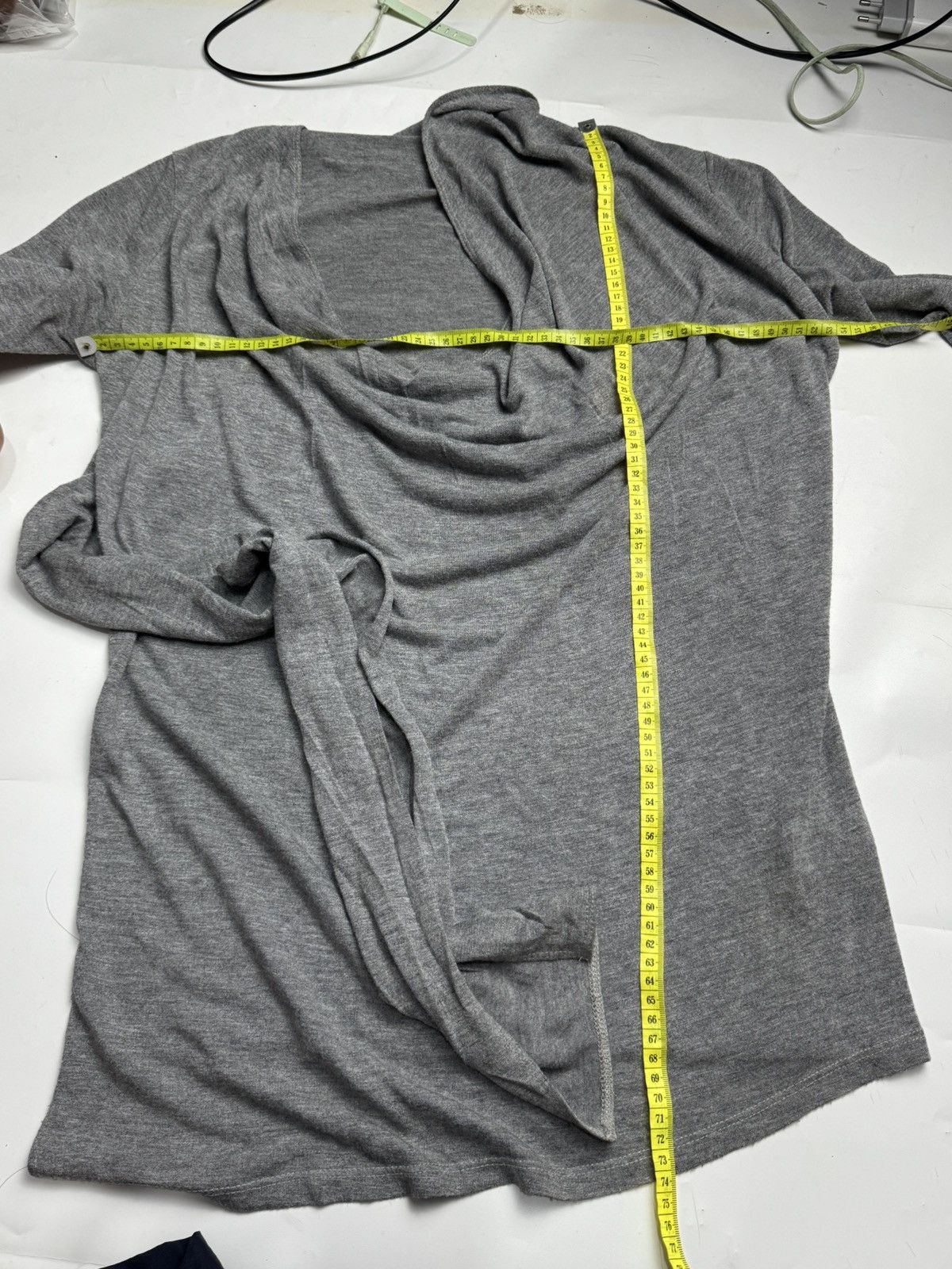 Issey Miyake × Japanese Brand × Y's Asymmetrical Archived Long Sleeve Numero Viki lgb style Size US M / EU 48-50 / 2 - 6 Thumbnail