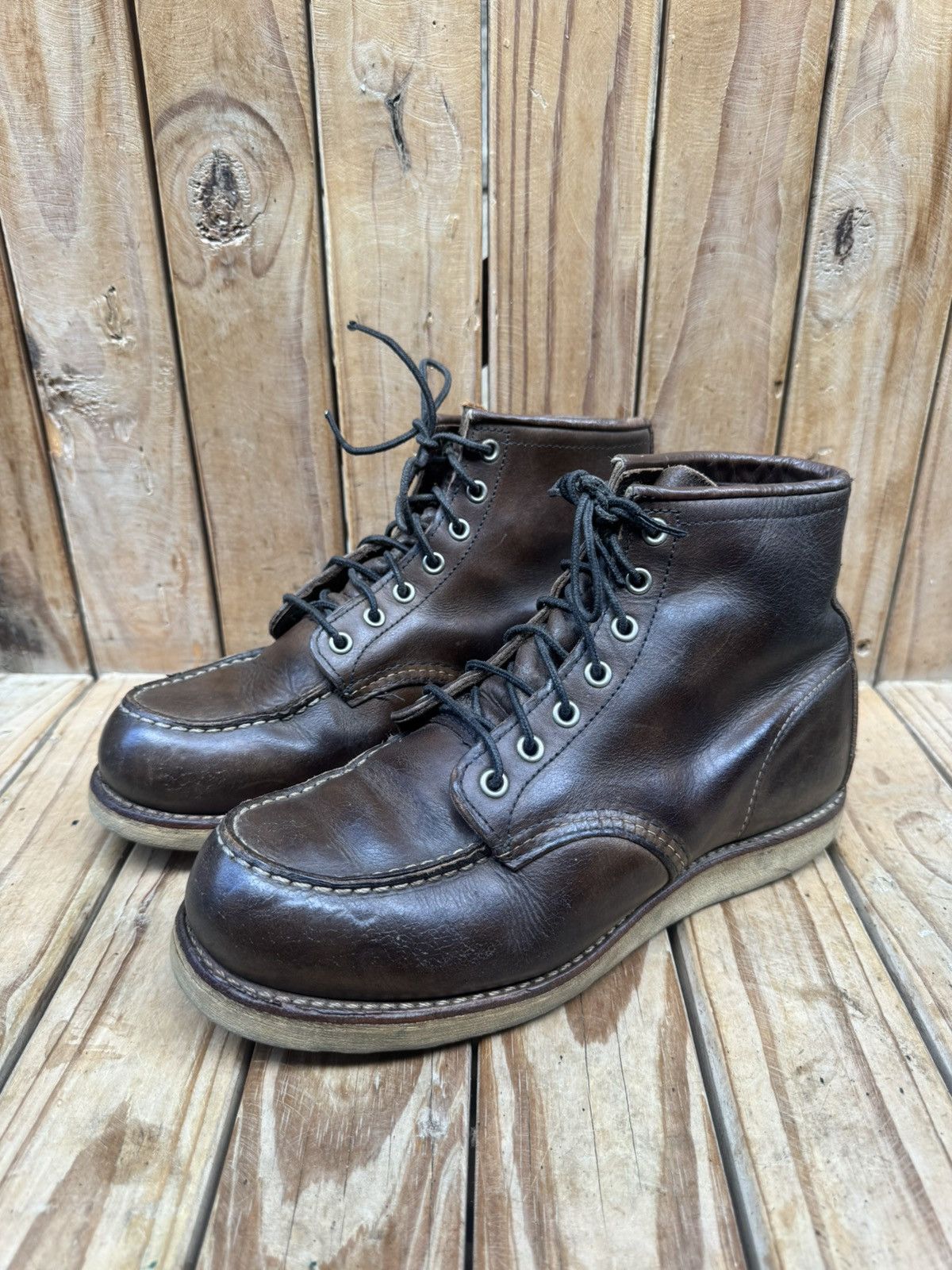 Red Wing Red Wing 8890 Moc Toe Brown Boots US 8 D |UK 7 | EUR 41 Size US 8 / EU 41 - 1 Thumbnail