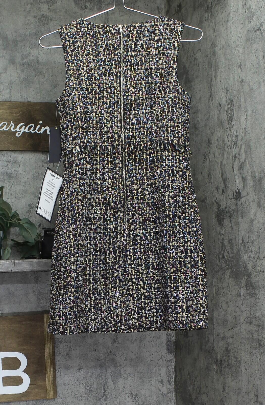 Other Nwt City Studio Sheath Mini Dress Black / Gold Multi 0 Size XS / US 0-2 / IT 36-38 - 2 Thumbnail
