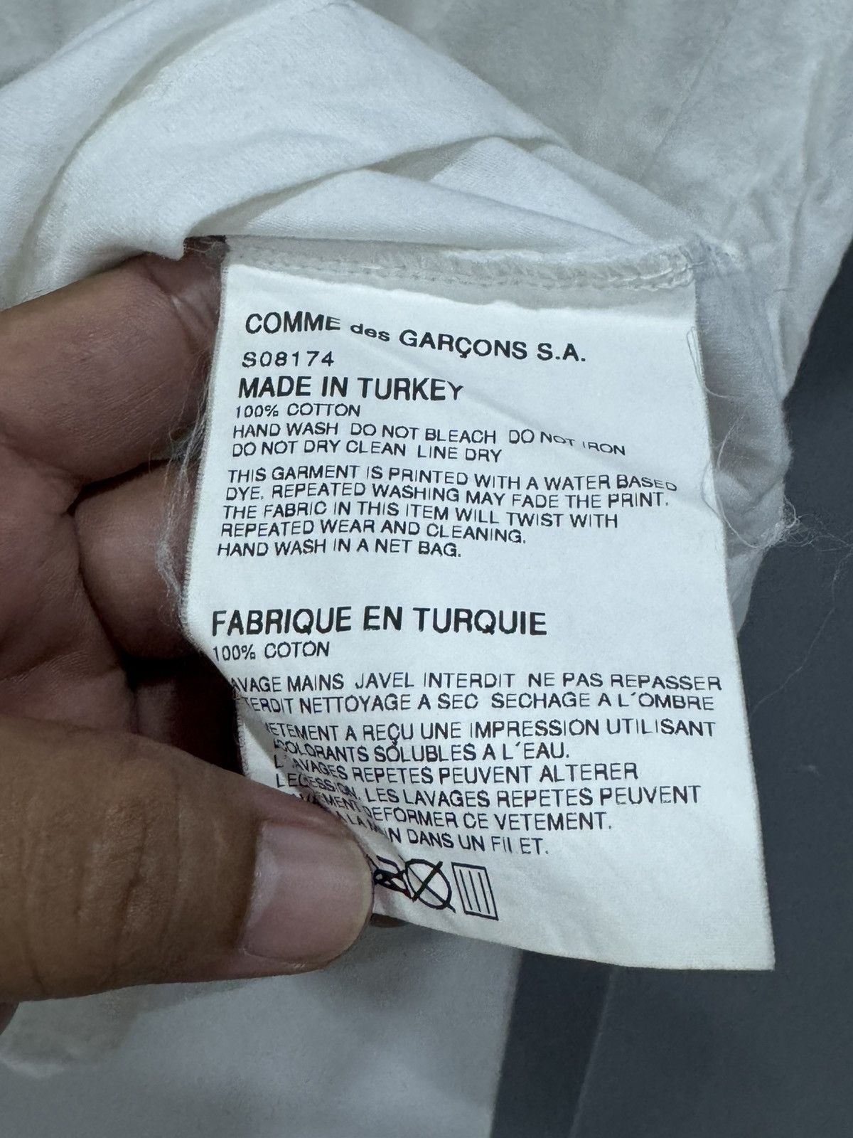 Comme des Garcons COMME DES GARCON - vintage 2001 ete tshirt Size US M / EU 48-50 / 2 - 6 Thumbnail