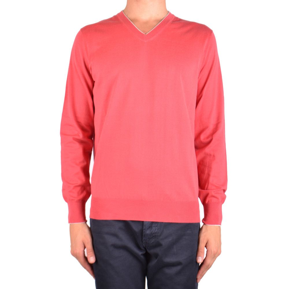 Brunello Cucinelli o1y0526 Cashmere Blend Sweater in Red Size US S / EU 44-46 / 1 - 1 Thumbnail