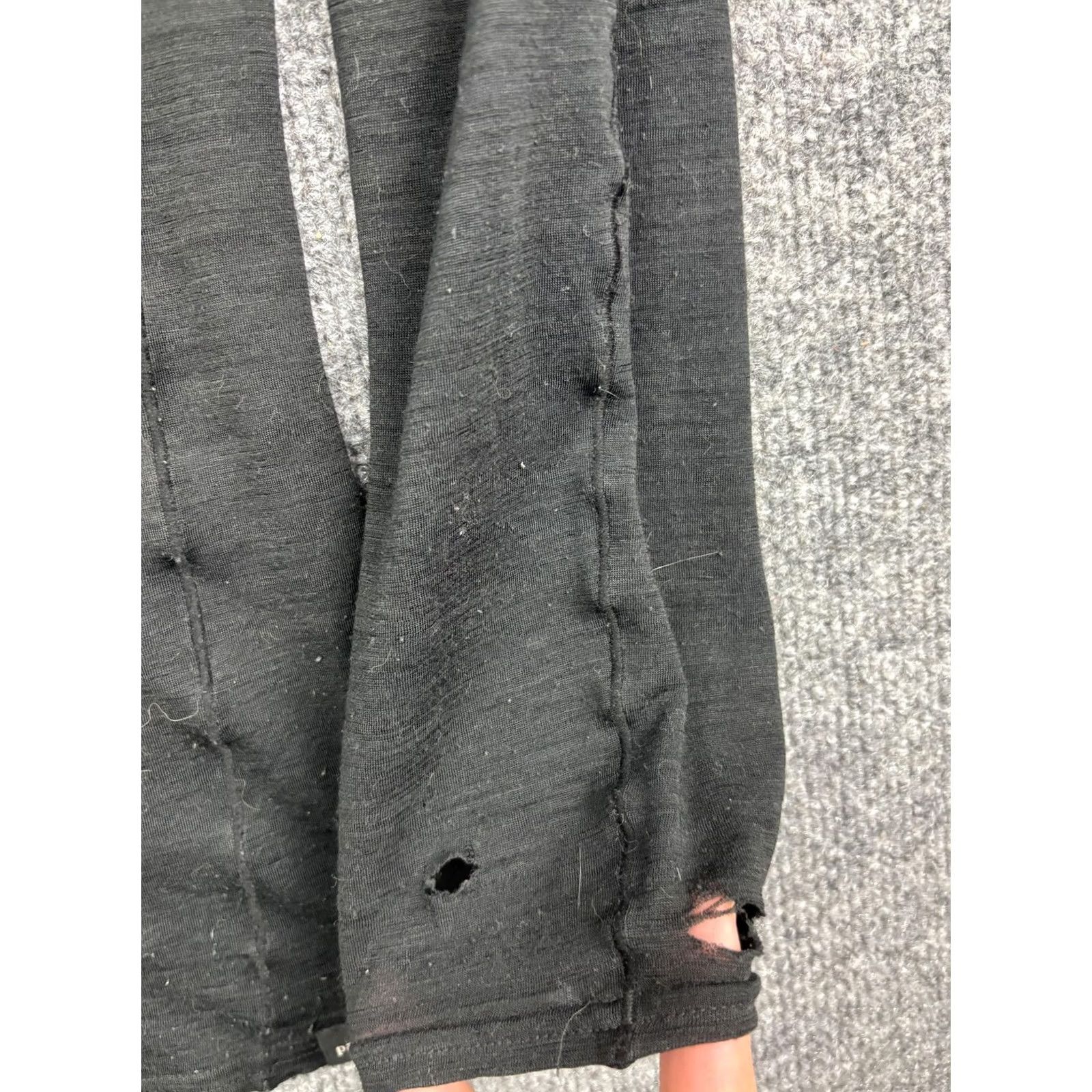 Patagonia Patagonia Long Sleeve Shirt Mens Black Crewneck Base Layer Performance Outdoor Shirt Size US M / EU 48-50 / 2 - 7 Thumbnail