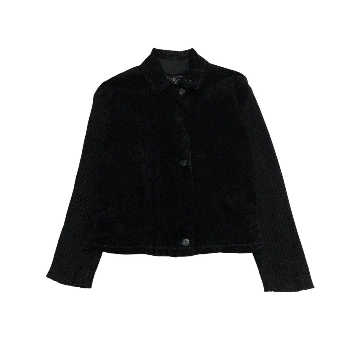 Japanese Brand 🔥VINTAGE CROPPED ARCHIEVE PIGSKINS LEATHER JACKET CIEL-UN Size US M / EU 48-50 / 2 - 1 Thumbnail